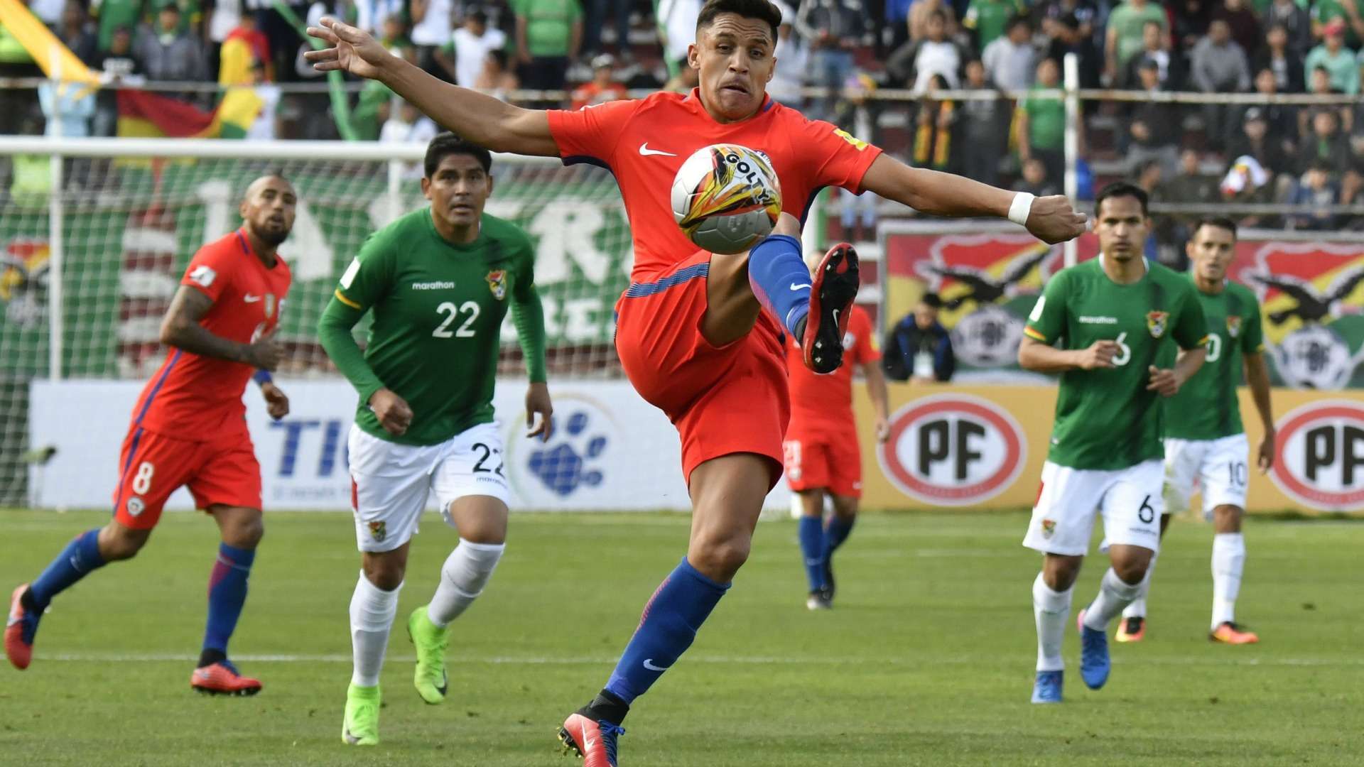 050917 Alexis Sánchez Chile Bolivia