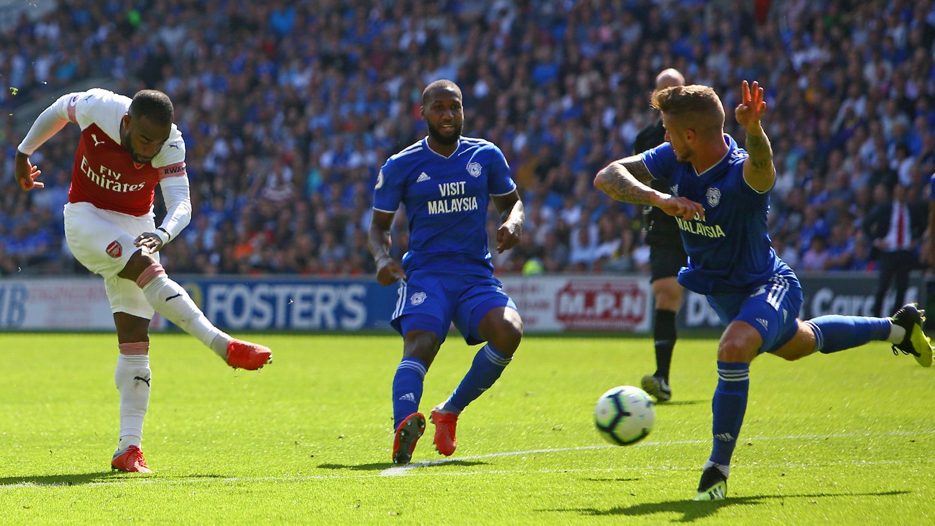 Cardiff City FC Arsenal Alexandre Lacazette 02092018