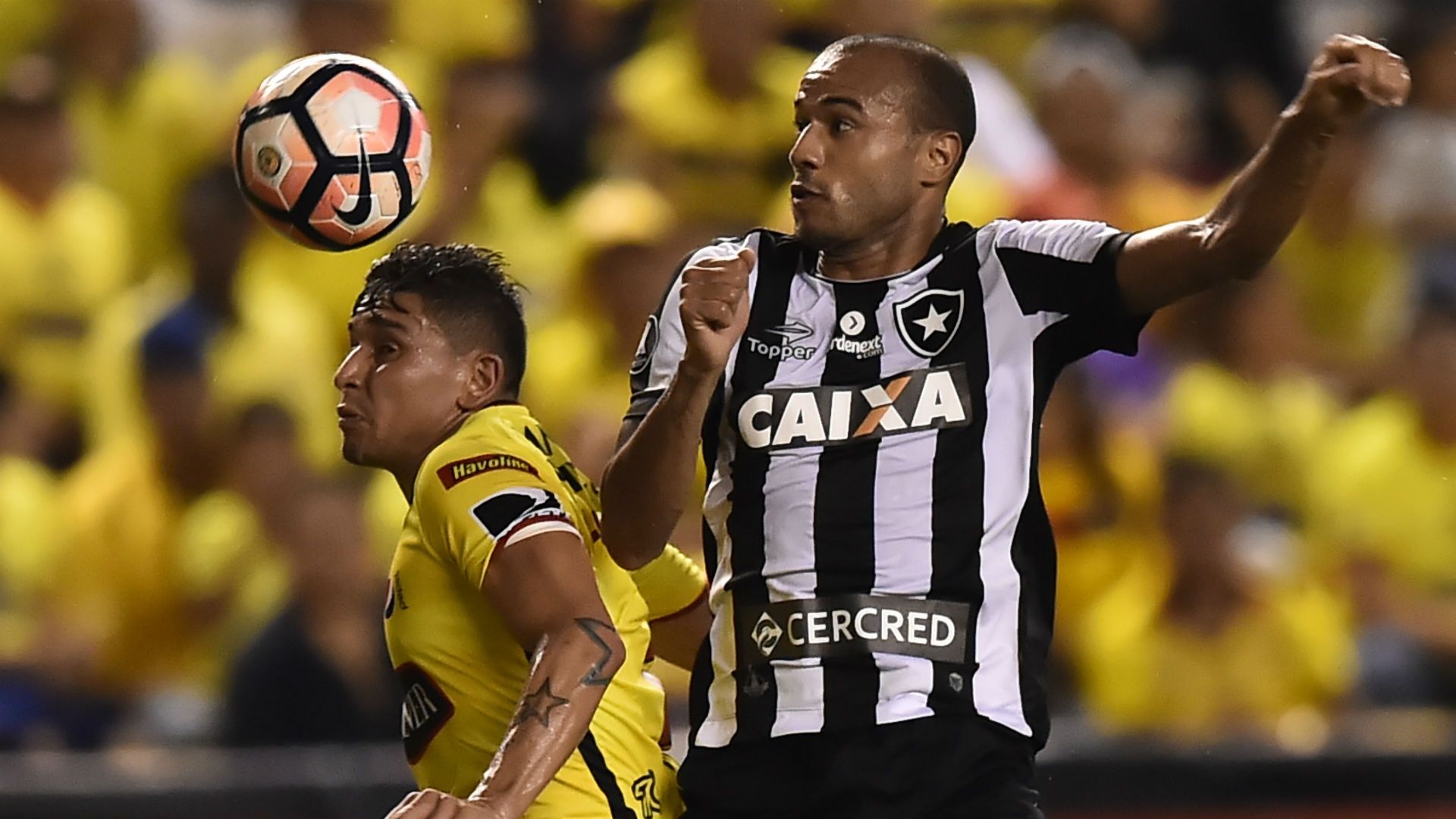 Roger Botafogo Barcelona Libertadores 21 04 2017