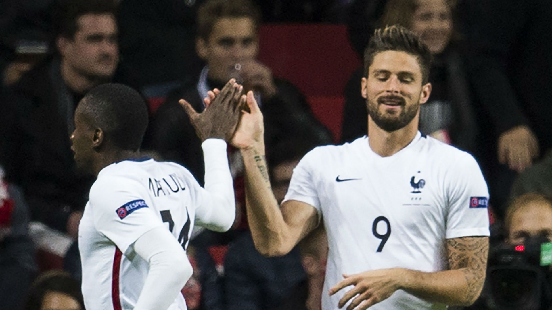 Olivier Giroud Denmark France Friendly 11102015