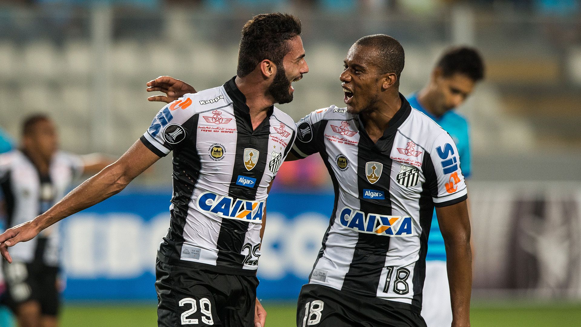 Copete Thiago Maia Sporting Cristal Santos Copa Libertadores 09032017