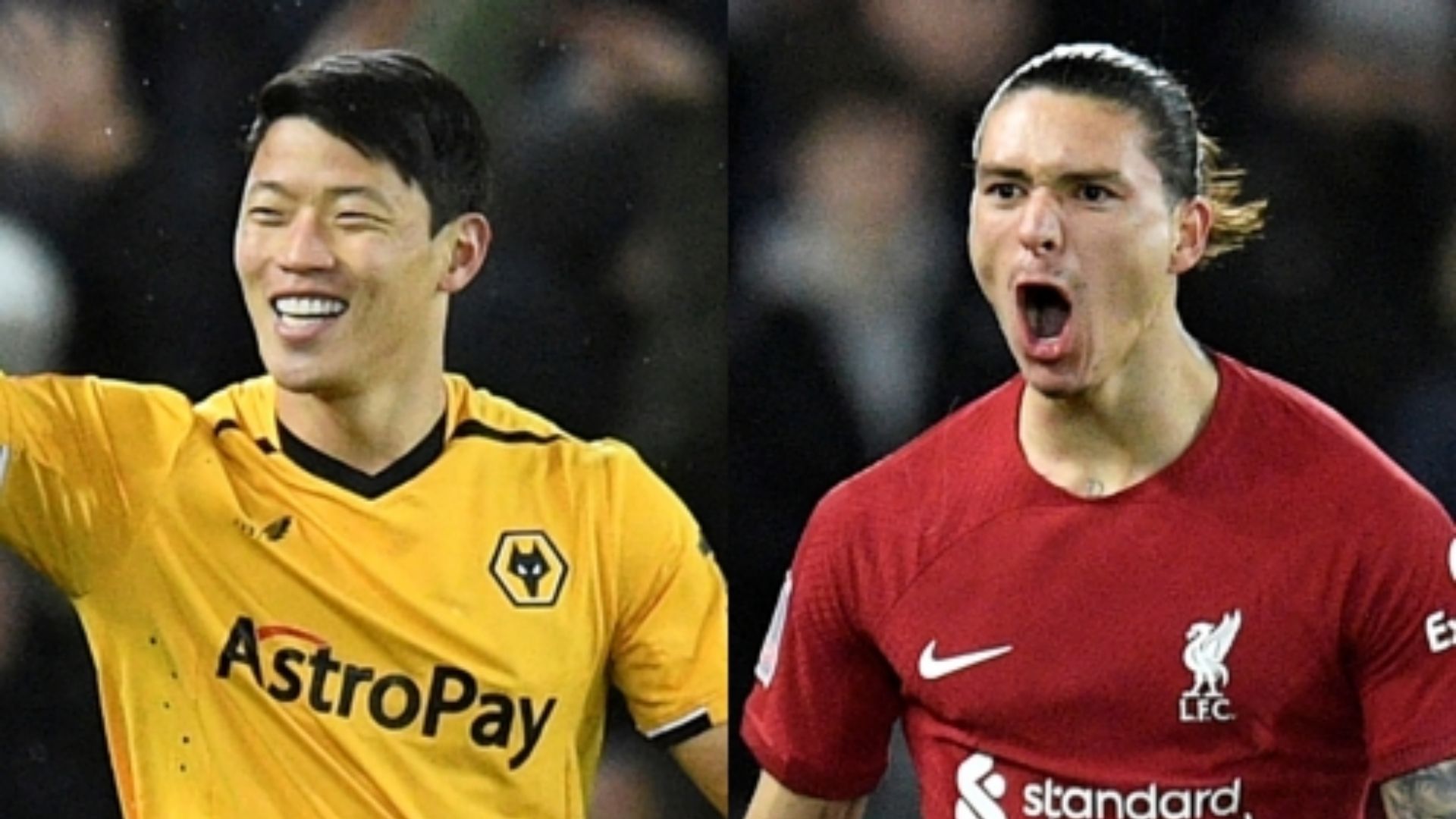 Hwang Hee-chan Wolverhampton Darwin Nunez Liverpool
