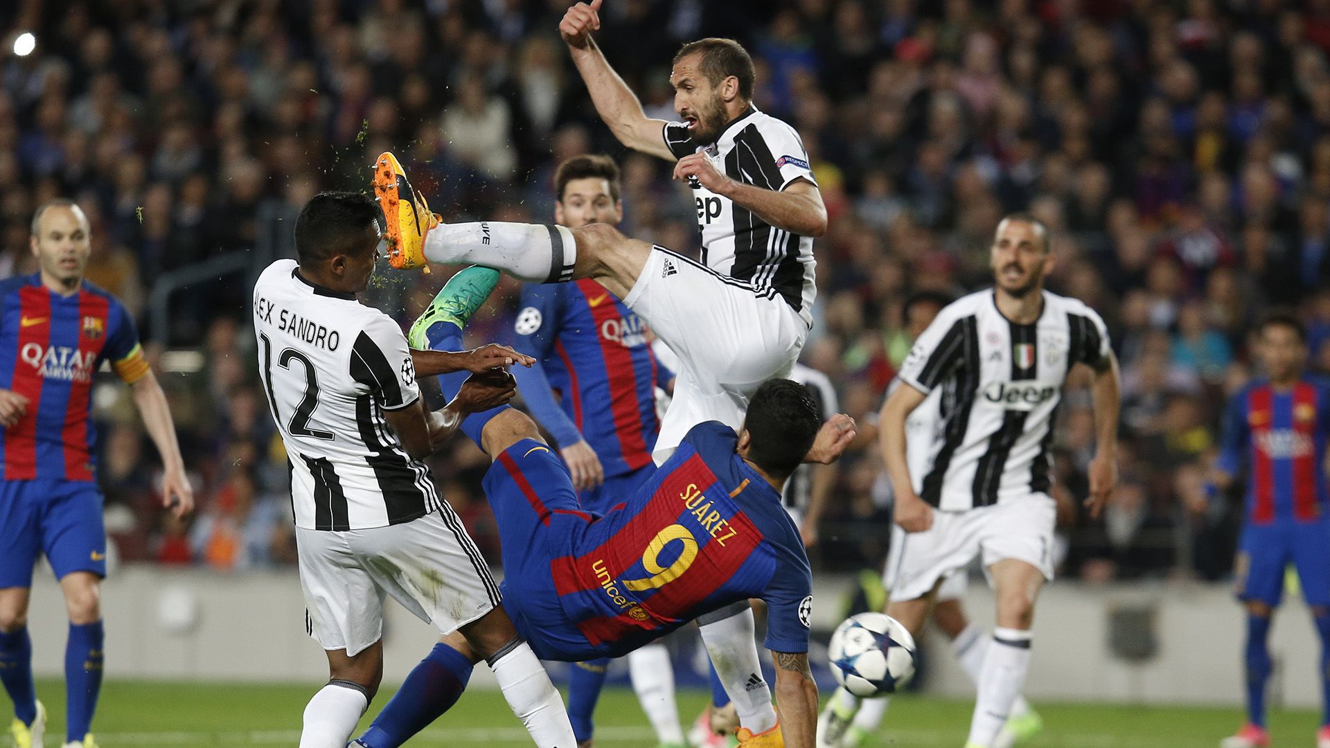 Giorgio Chiellini Barcelona Juventus