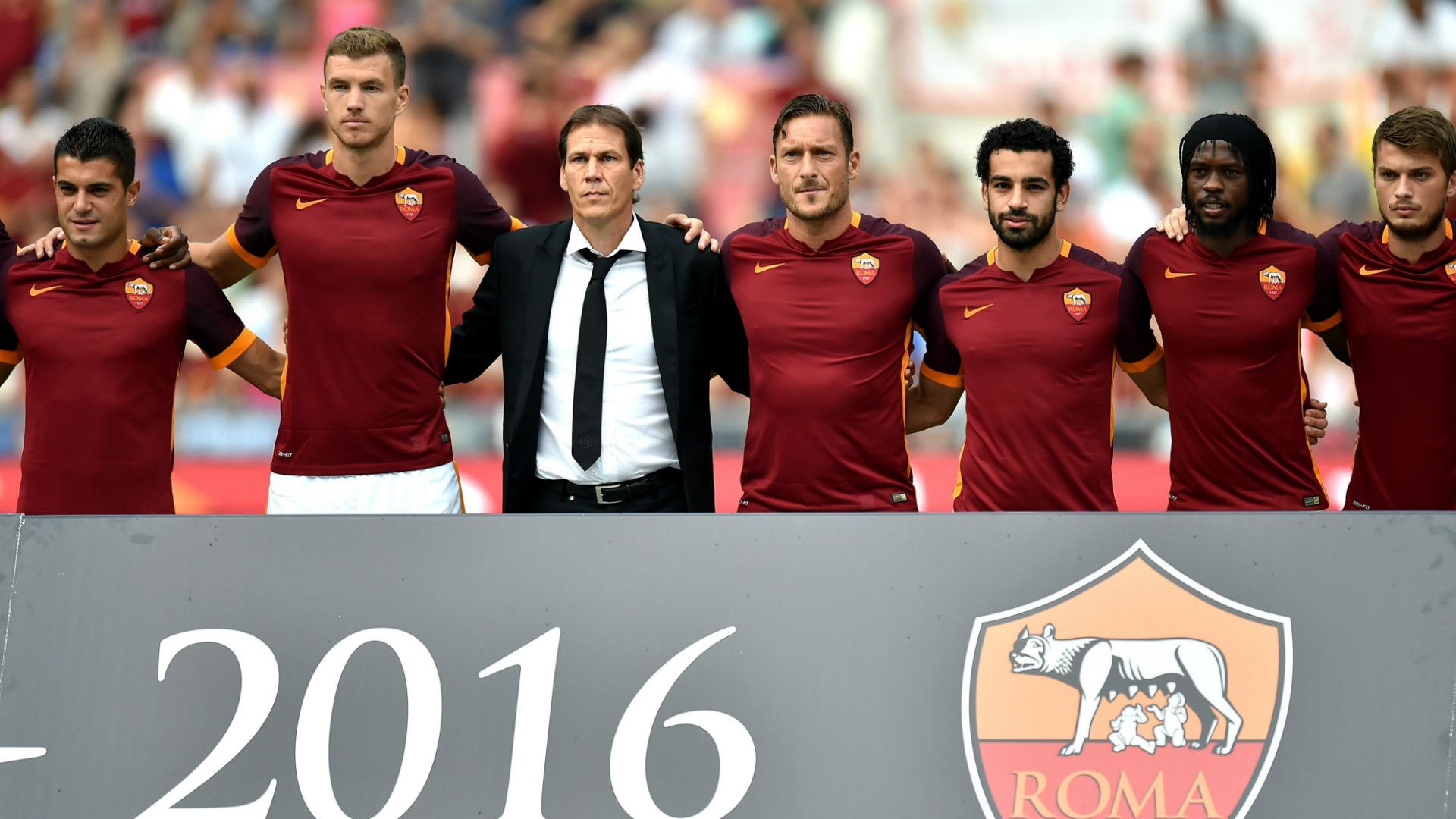 Totti Garcia Salah Gervinho Roma