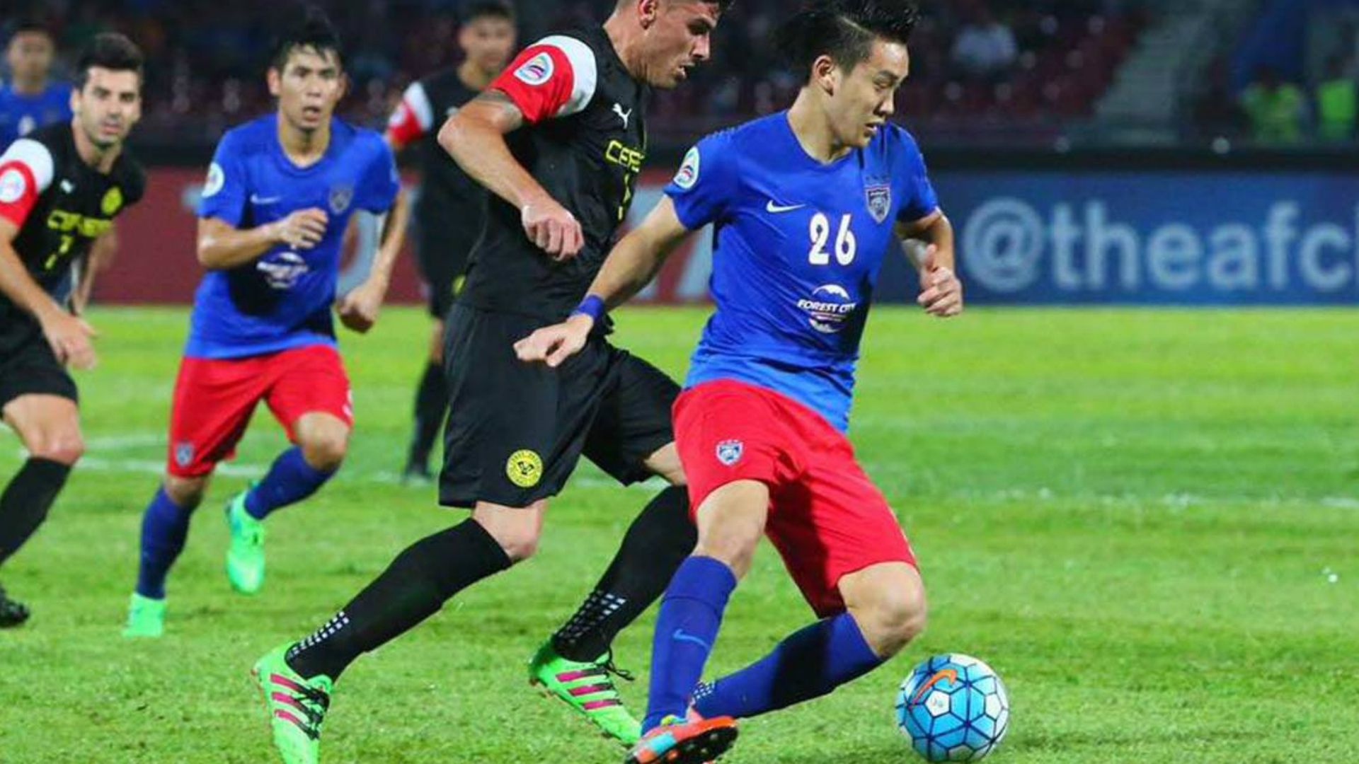 Dominic Tan, Johor Darul Ta'zim, Ceres, AFC Cup, 17/05/2017