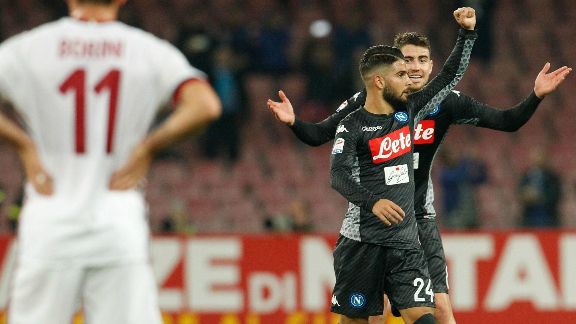 Insigne Napoli Milan Serie A