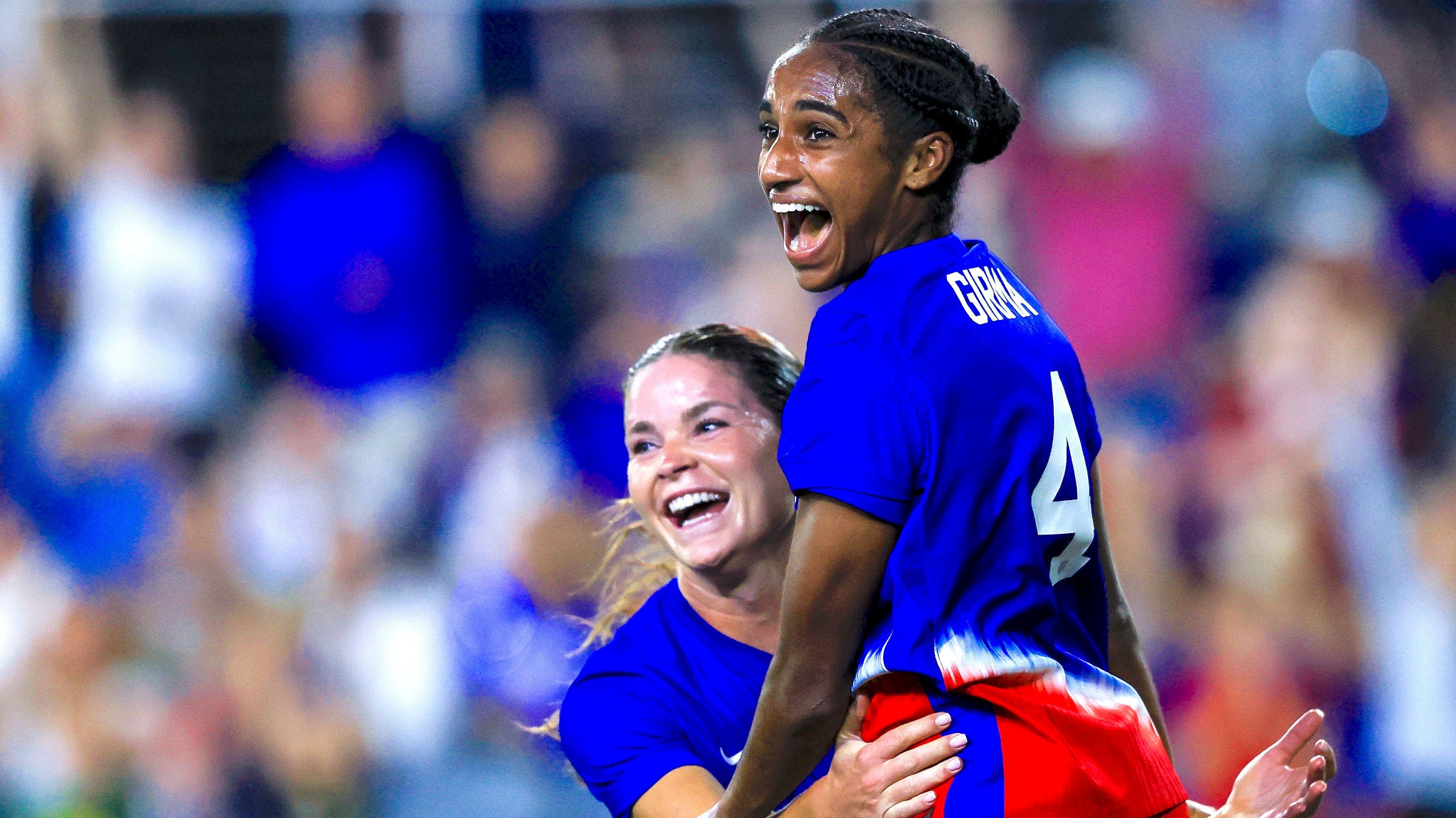 Naomi Girma USWNT vs Argentina HIC