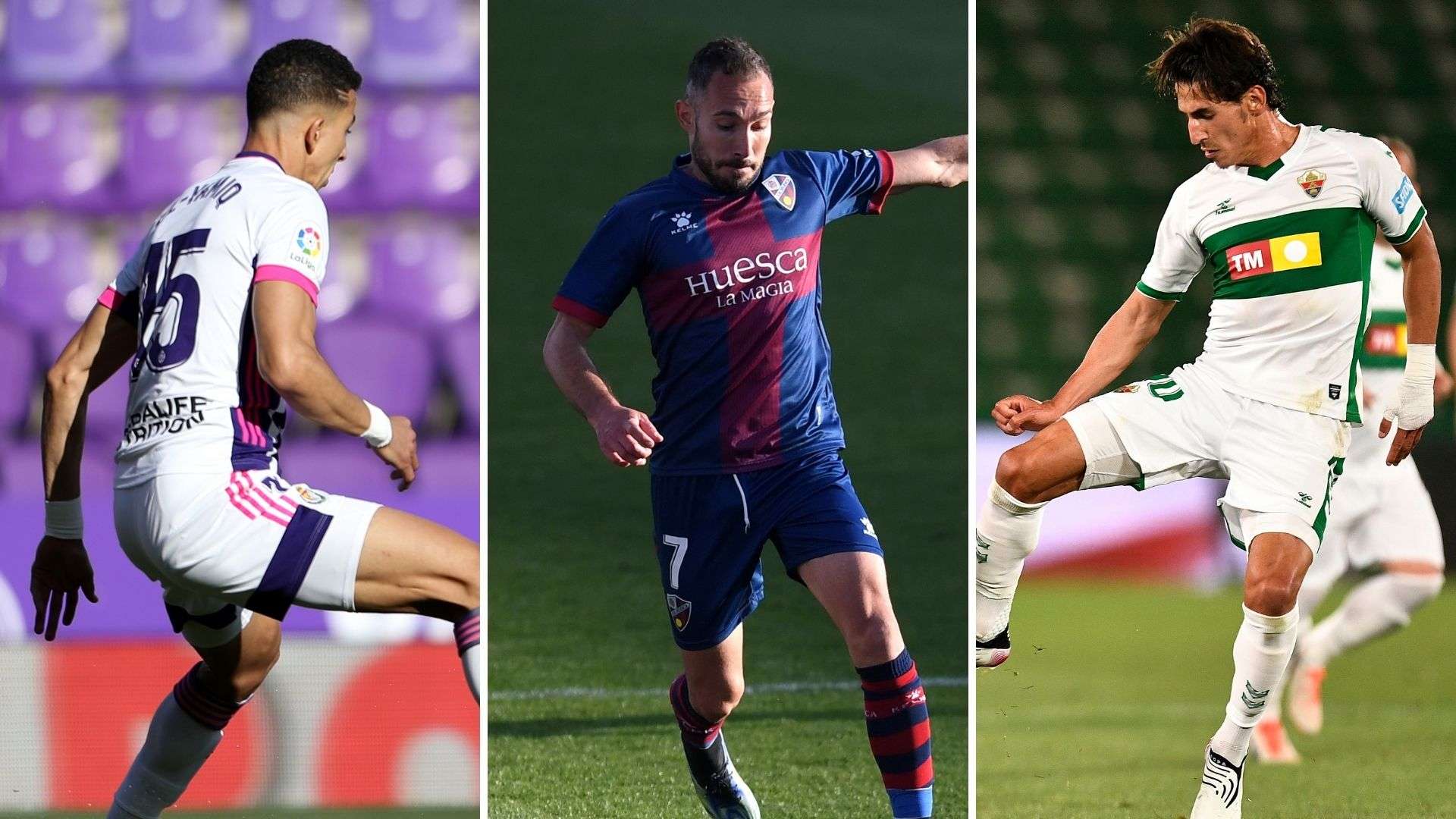 Valladolid, Huesca y Elche