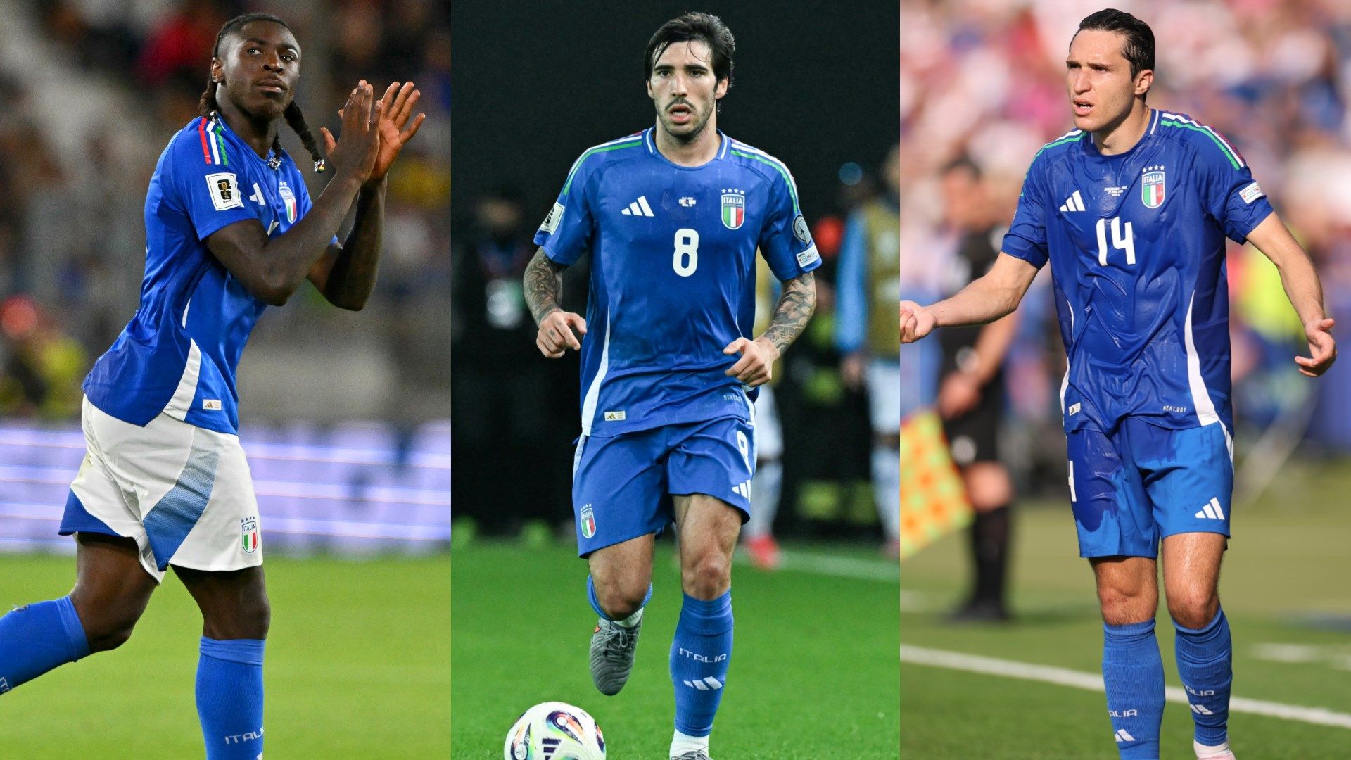 Kean Tonali Chiesa Italia