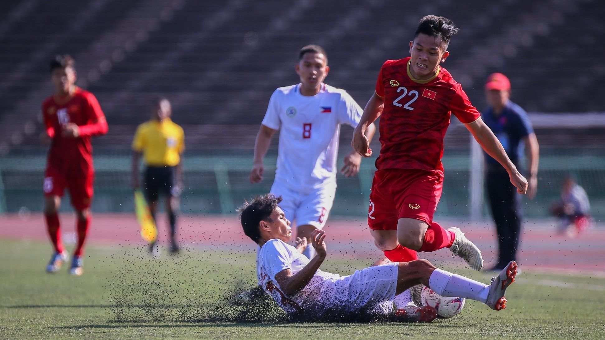 Le Van Xuan U22 Vietnam U22 Philippines AFF U22 Championship 2019