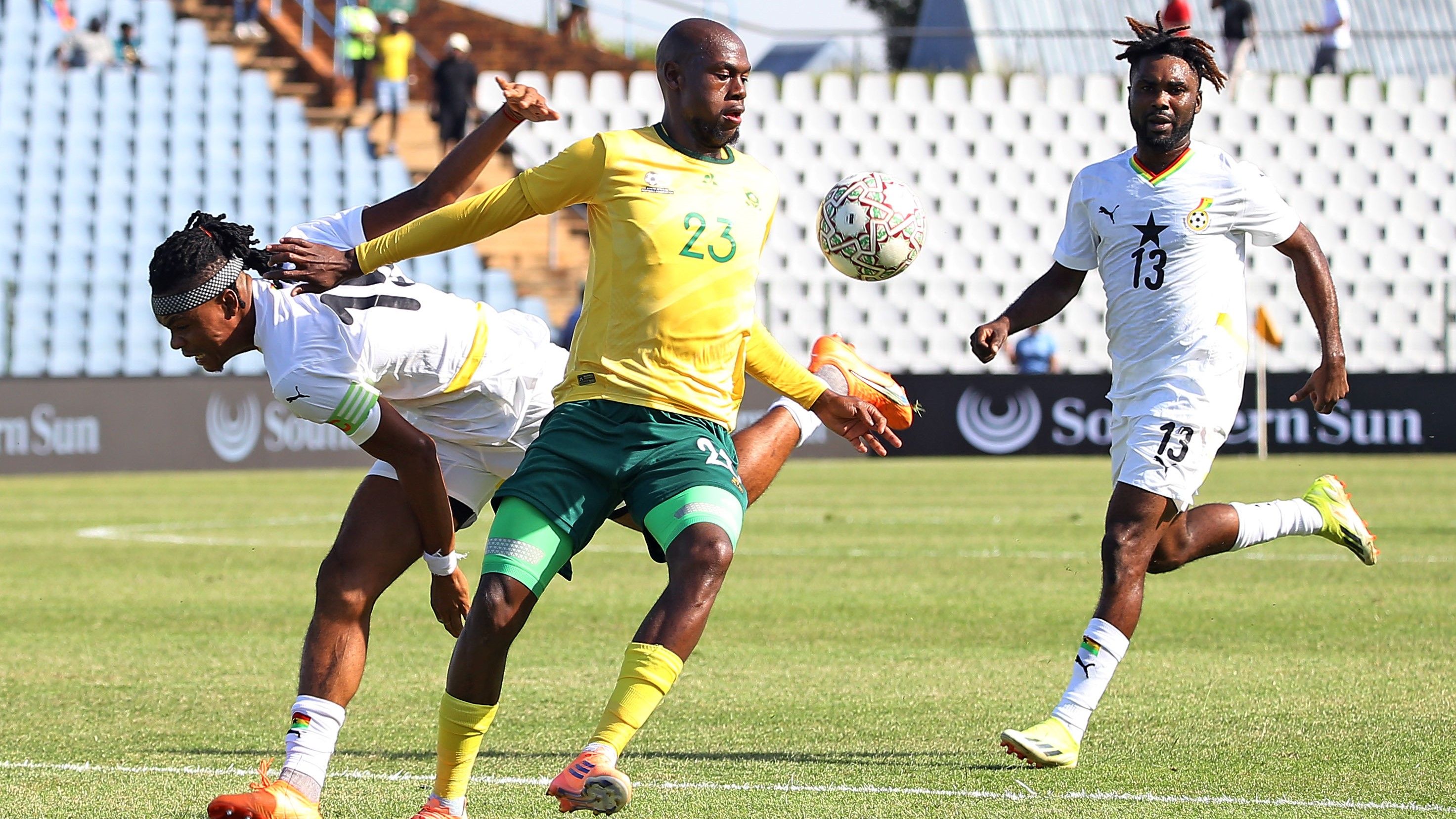 Evidence Makgopa, Bafana Bafana, Kamaradini Mamdu, Ghana, December 2025