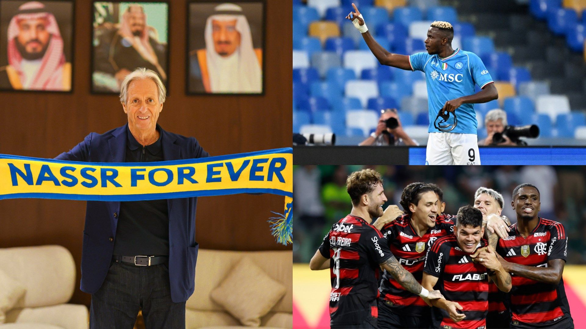 Jorge Jesus Victor Osimhen Flamengo