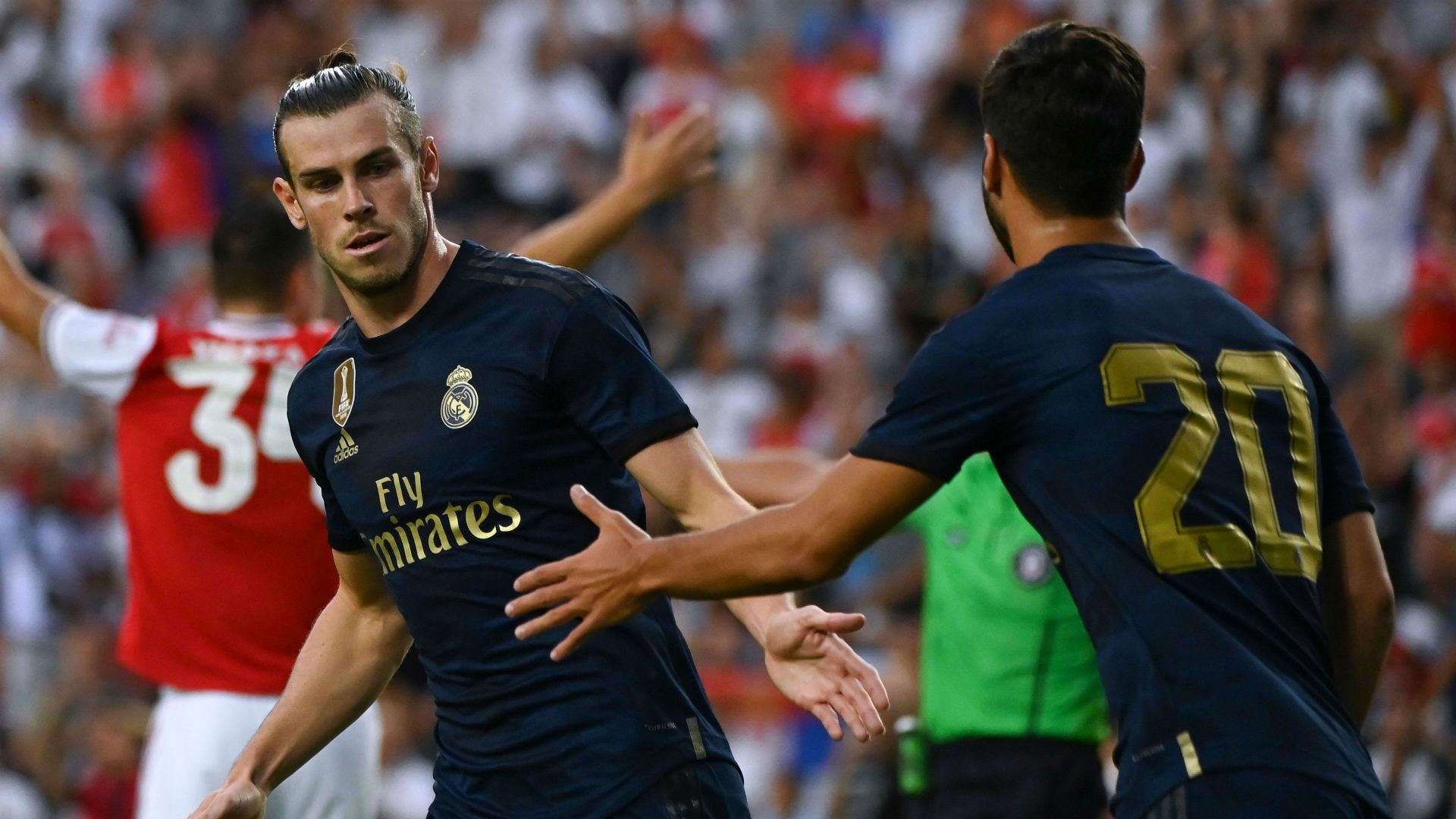 Gareth Bale Marco Asensio Real Madrid Arsenal ICC 2019
