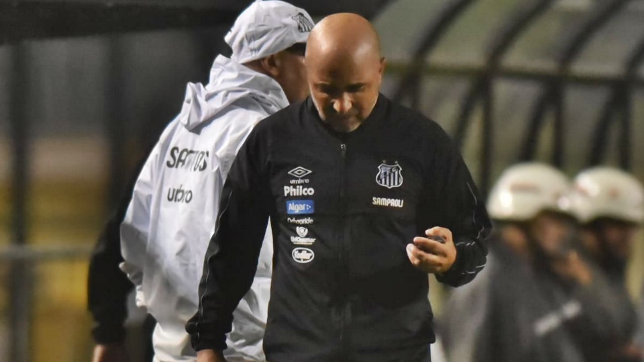 Jorge Sampaoli Santos Corinthians Paulista semifinal 08042019