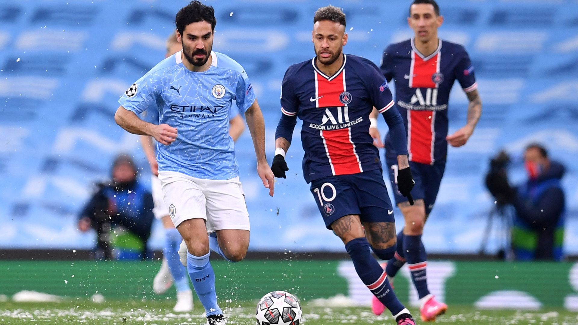 Ilkay Gundogan Manchester City Neymar PSG