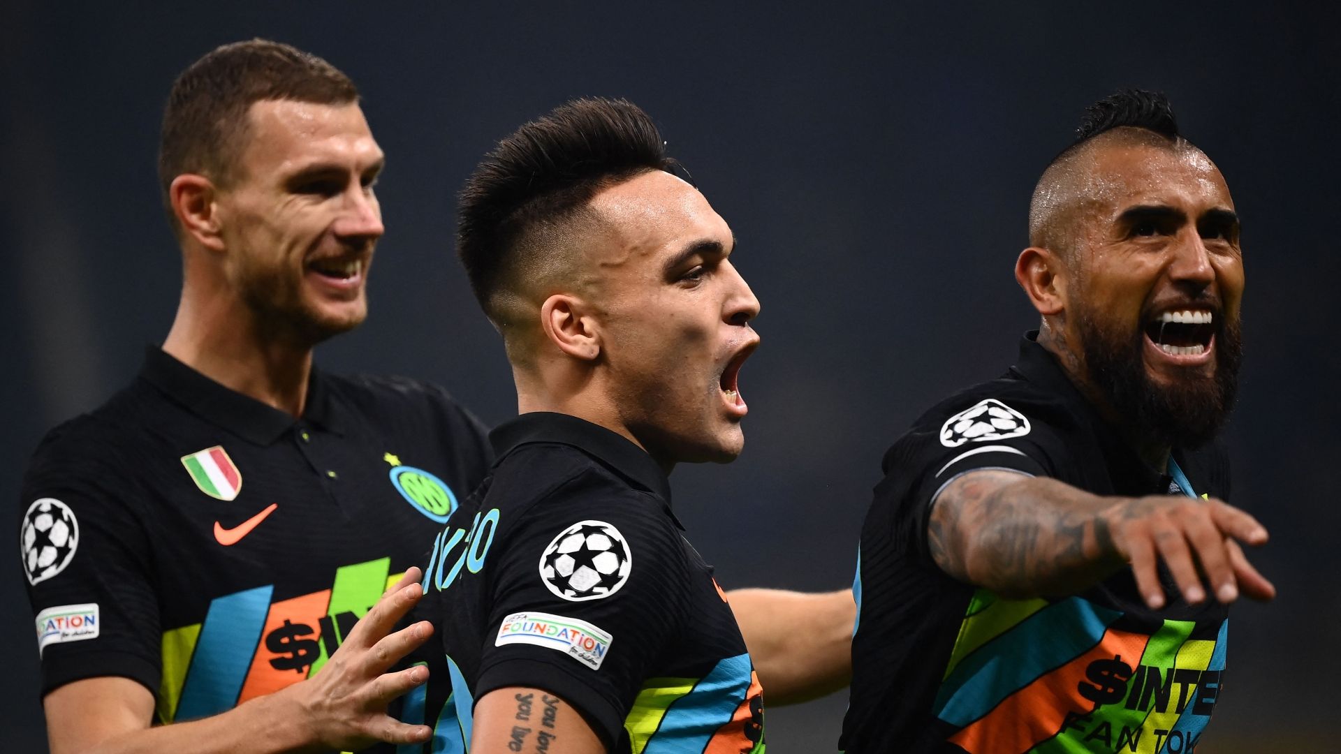 Lautaro martínez Arturo Vidal Inter