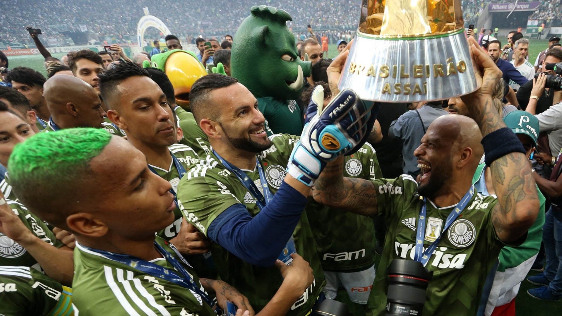 Weverton Palmeiras  Brasileirão 201816 01 2021
