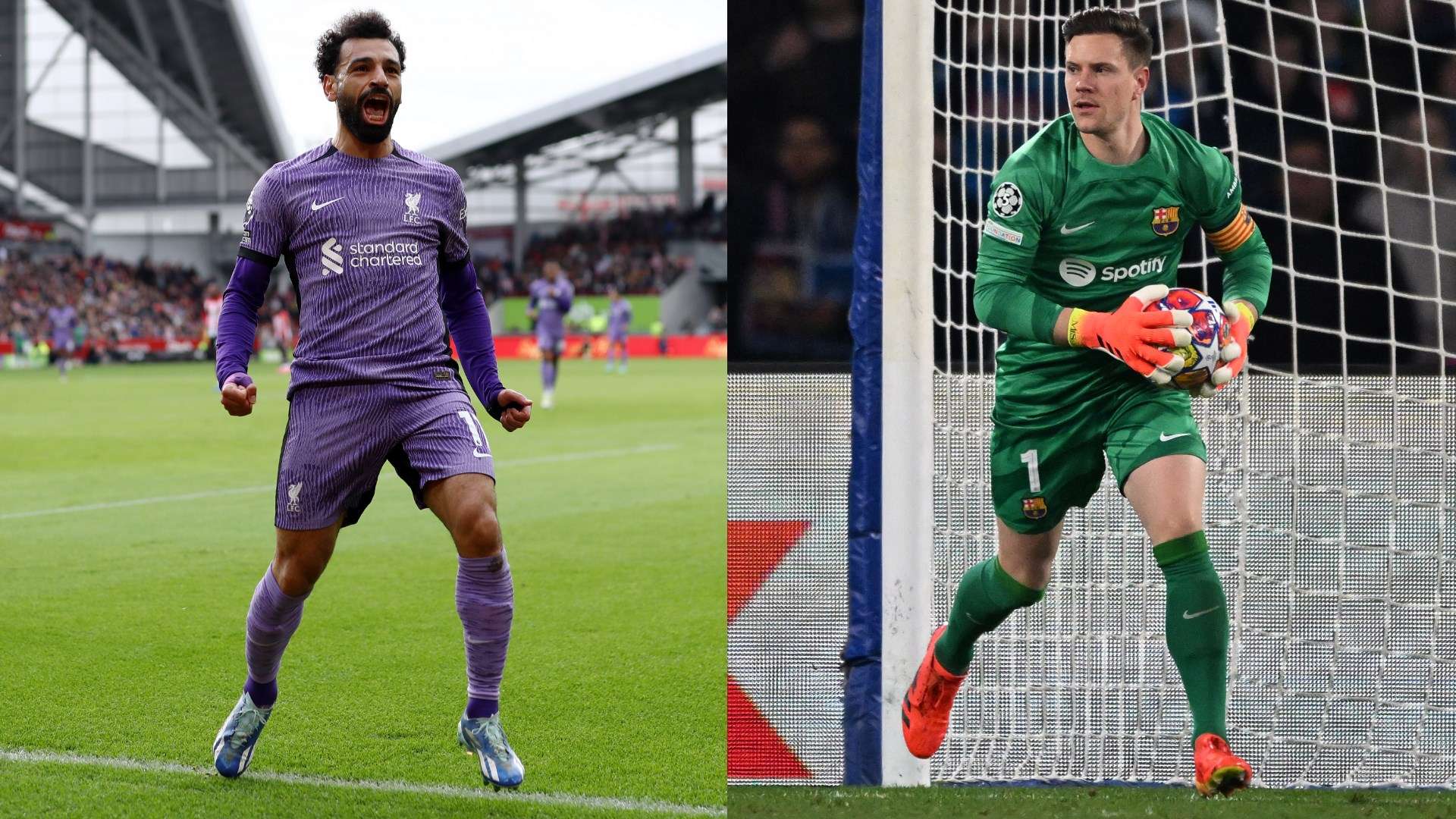 Mohamed Salah - Marc Andre ter Stegen