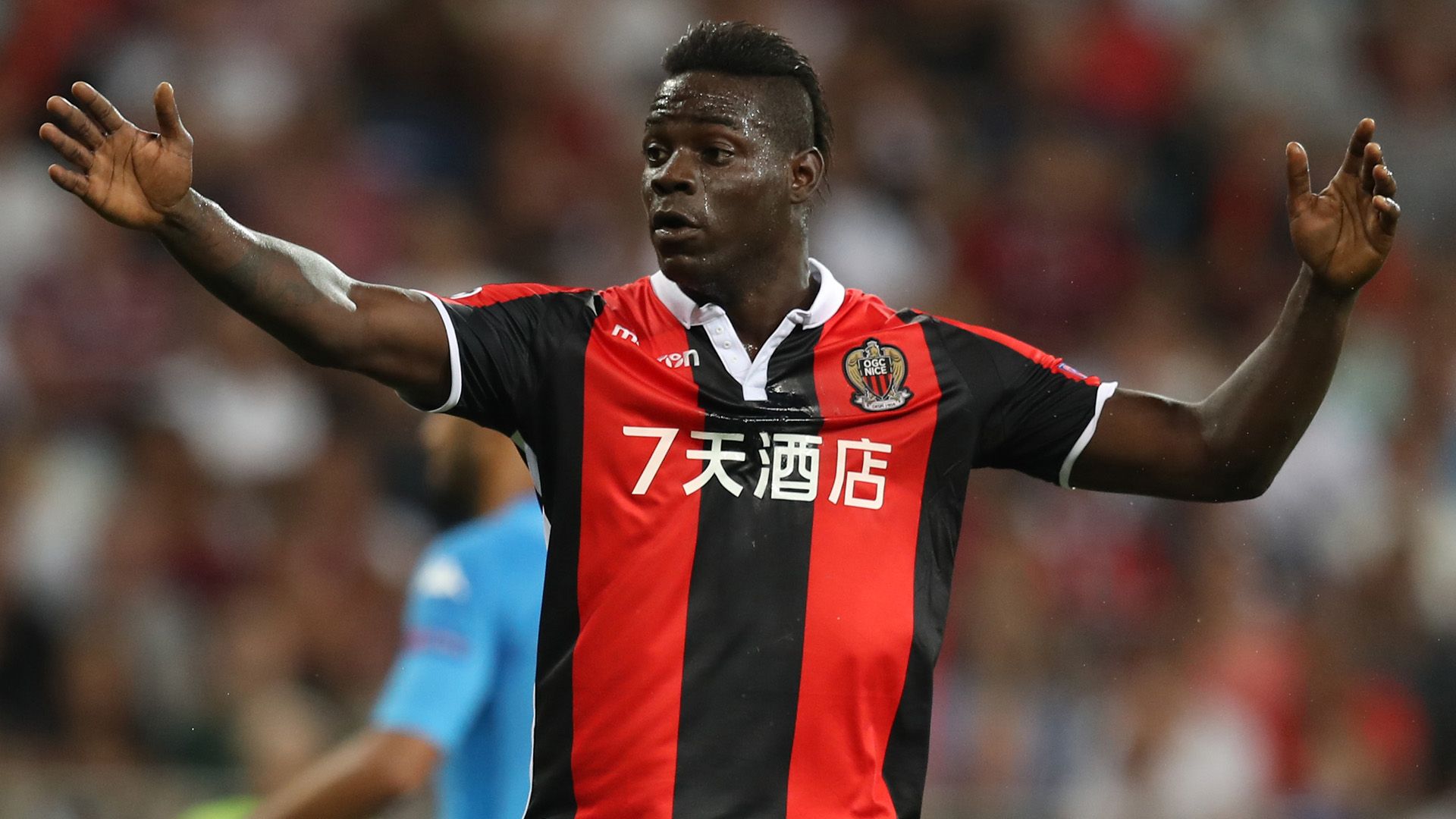 mario balotelli ogc nizze nice champions league 082207