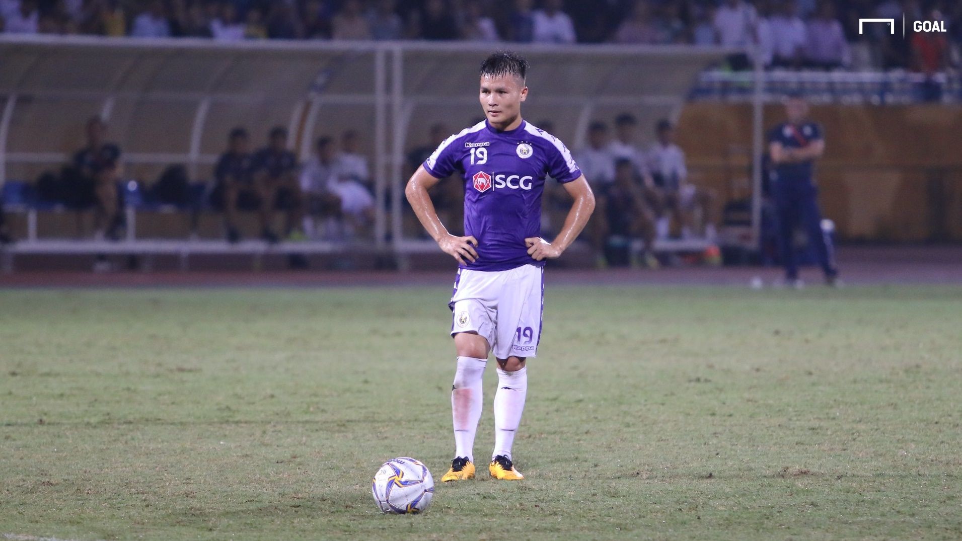 Nguyen Quang Hai Ha Noi FC vs Altyn Asyr AFC Cup 2019 Inter-zone Semi-Finals