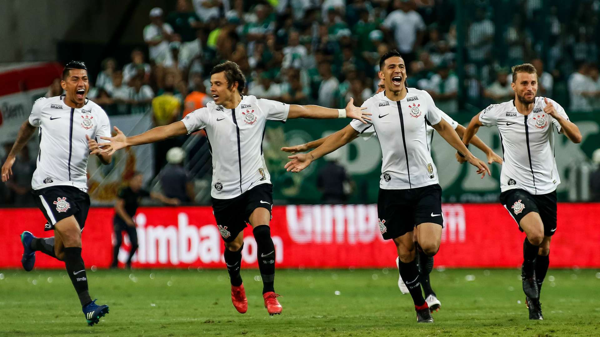 Ralf, Romero, Balbuena e Henrique - Palmeiras x Corinthians - 8/04/2018