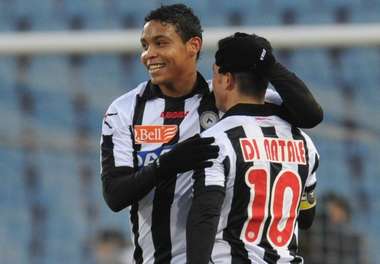 Luis Muriel and Antonio Di Natale - Udinese
