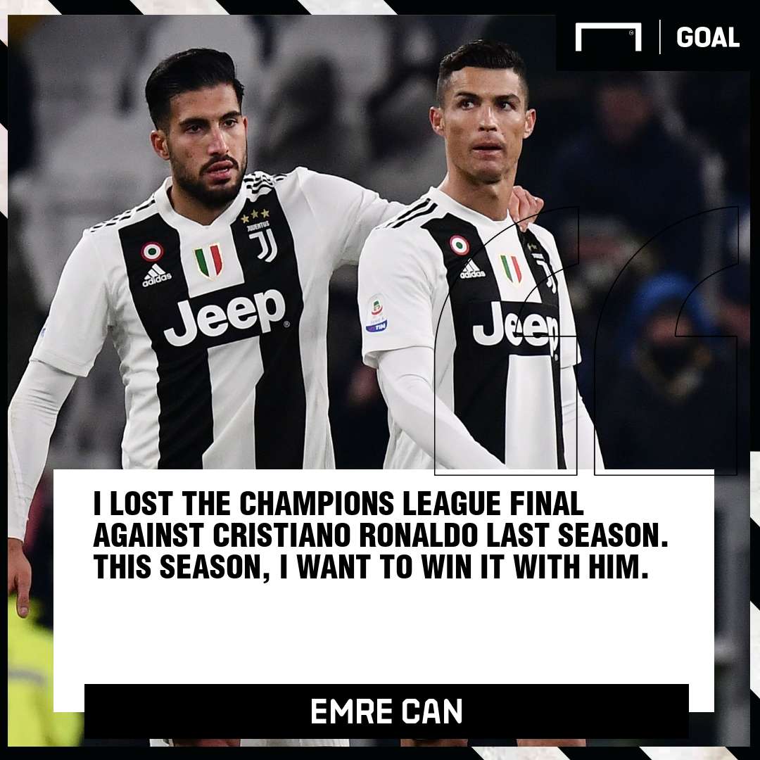 Emre Can Ronaldo Juventus PS