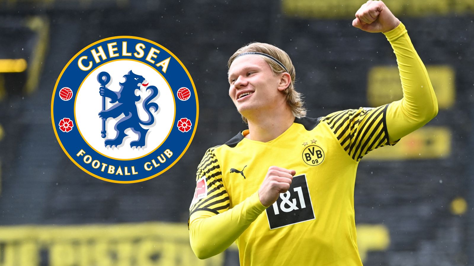 erling haaland chelsea gfx