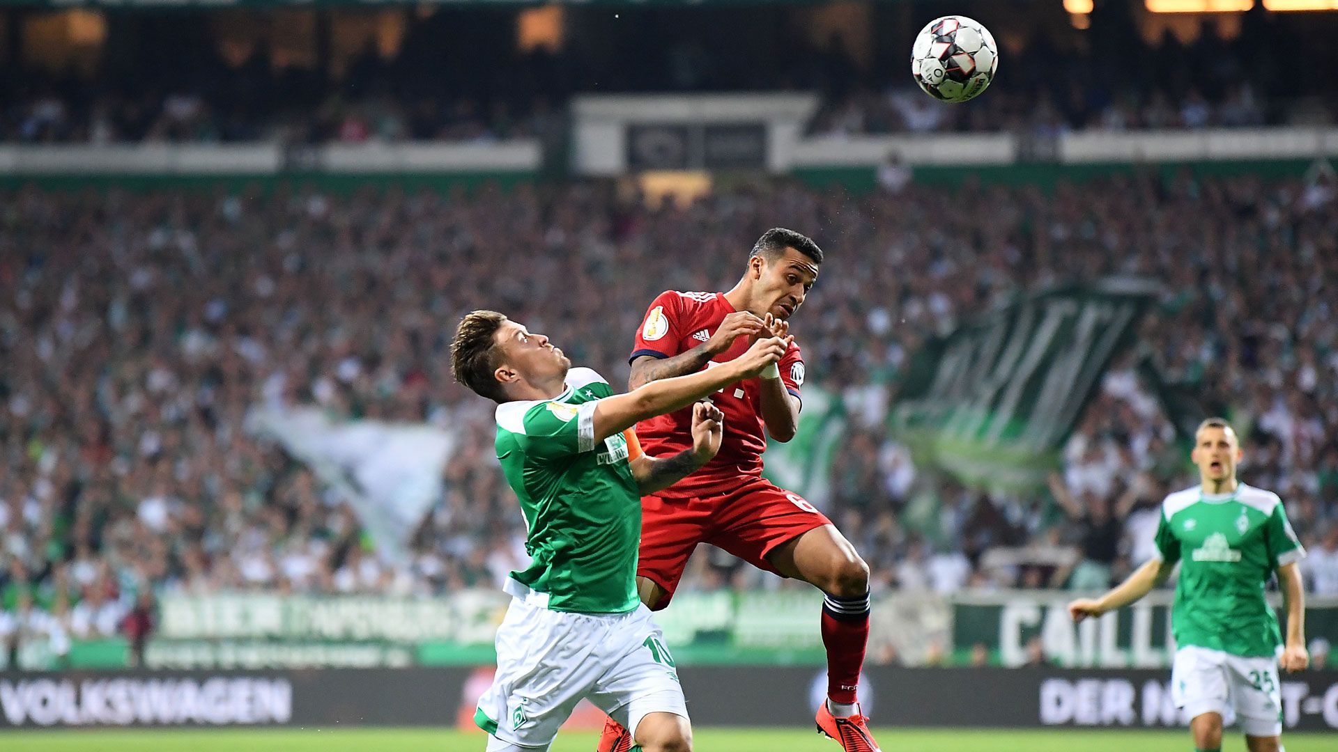 Max Kruse Thiago Alcantara Werder Bremen FC Bayern München DFB-Pokal 24042019