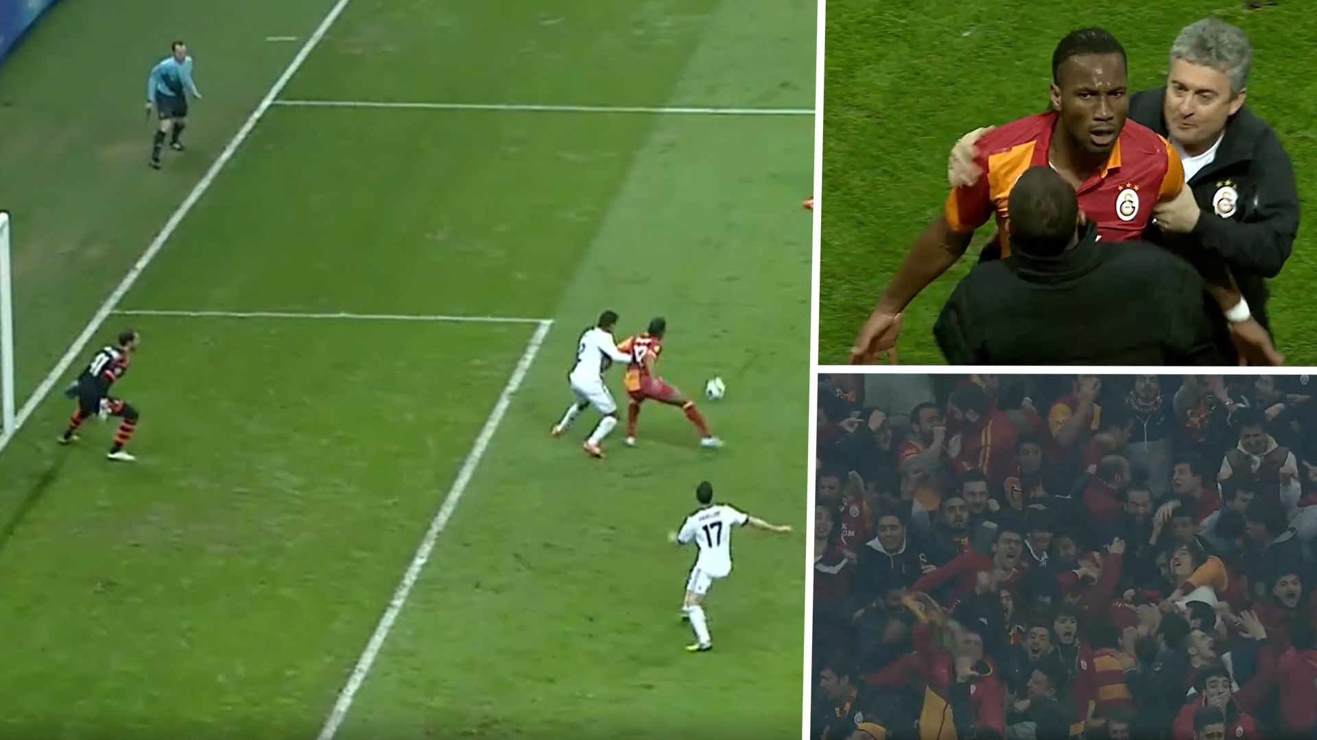 DROGBA GALATSARAY REAL MADRID HACKE CHAMPIONS LEAGUE