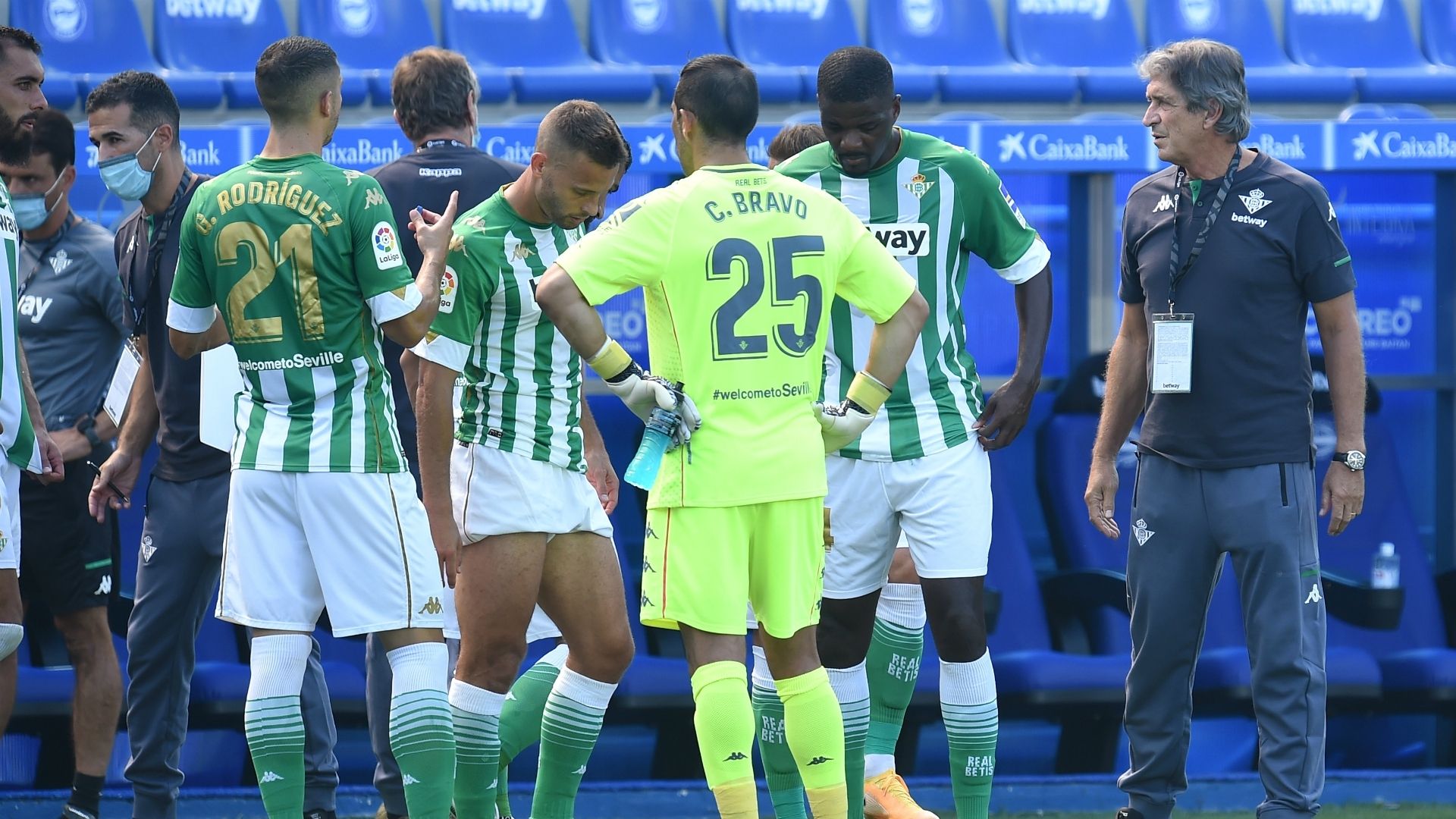 Claudio Bravo - Manuel Pellegrini 13092020