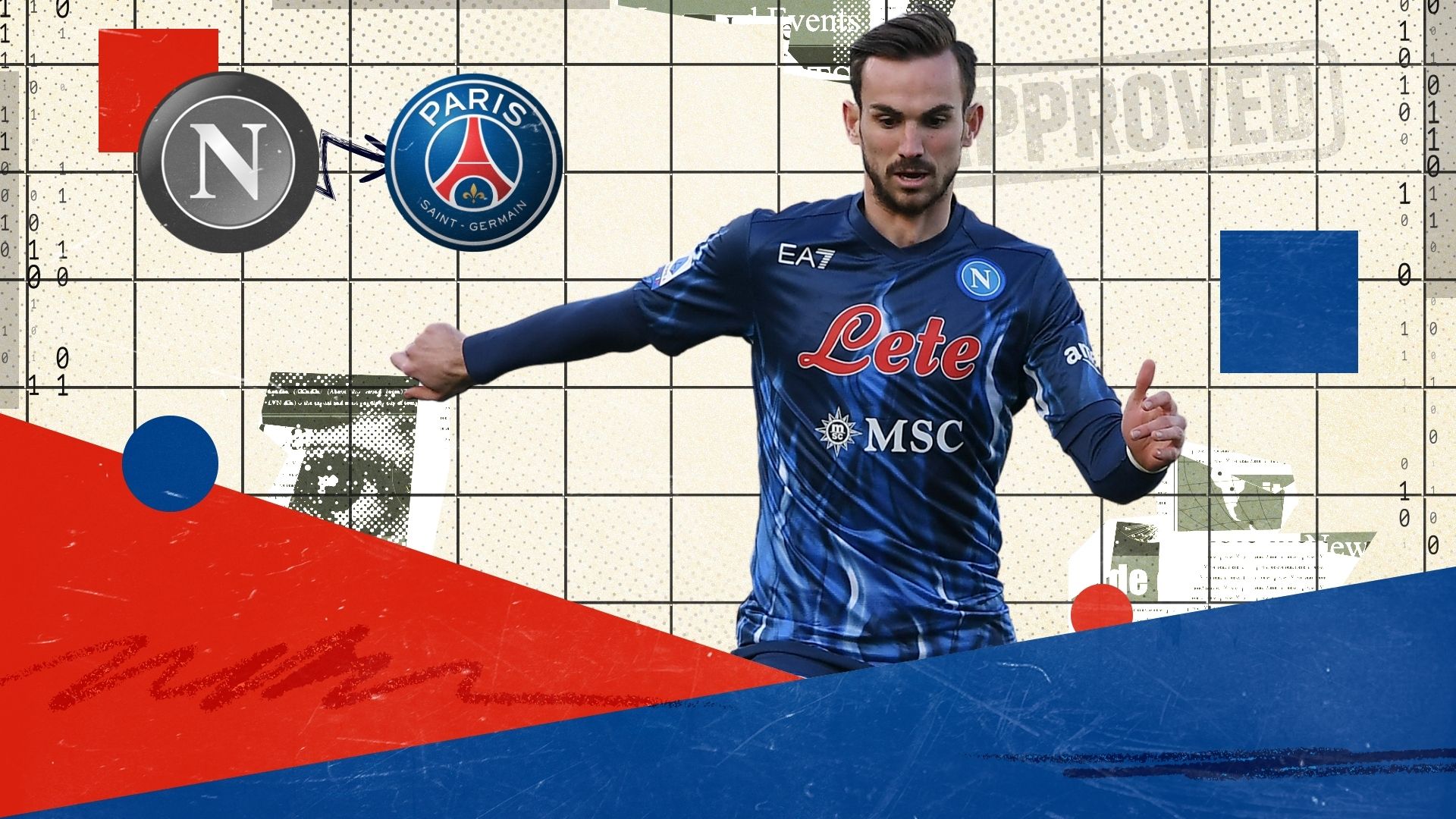Fabian Ruiz PSG transfer GFX