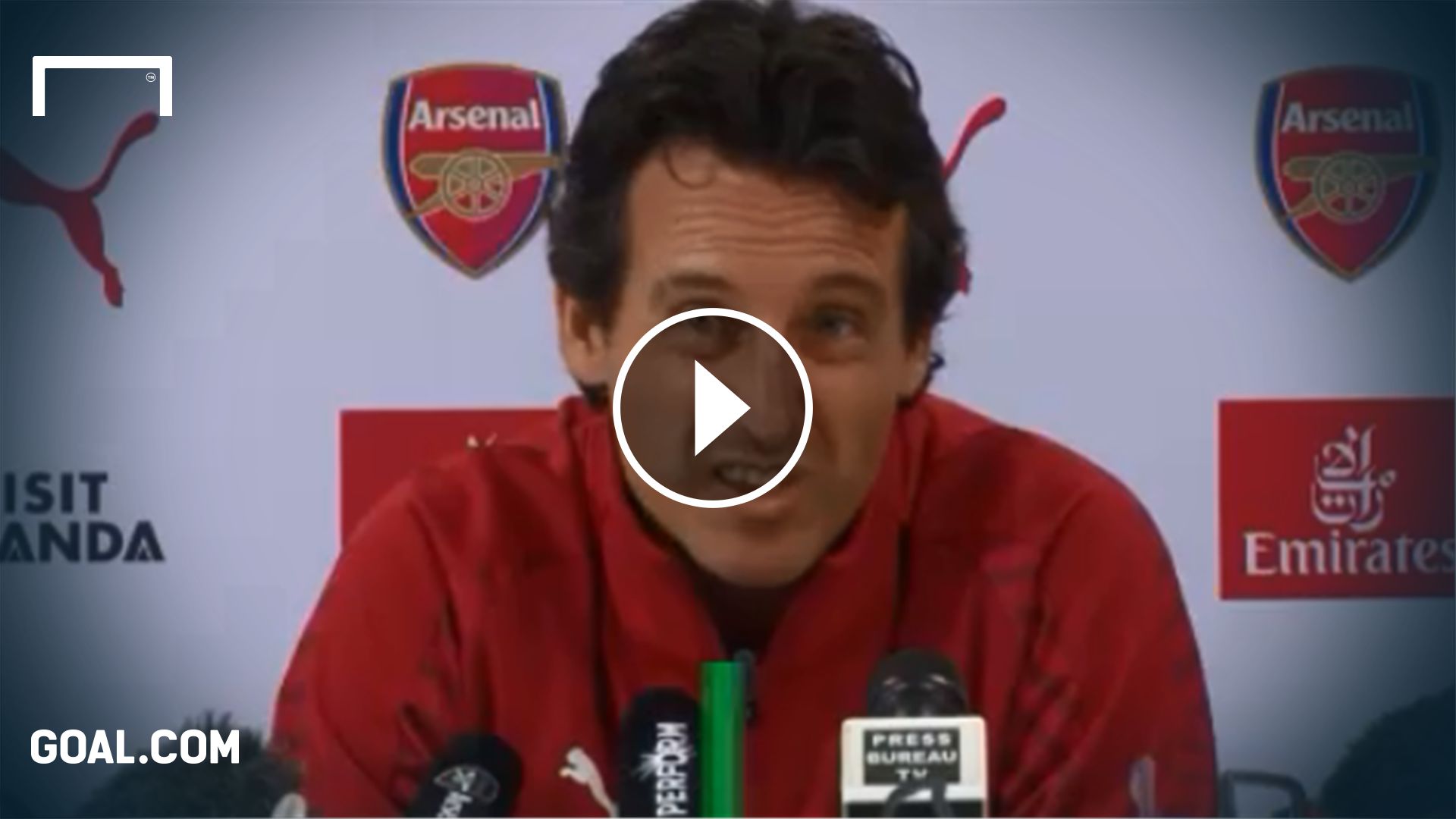 GFX Unai Emery Arsenal