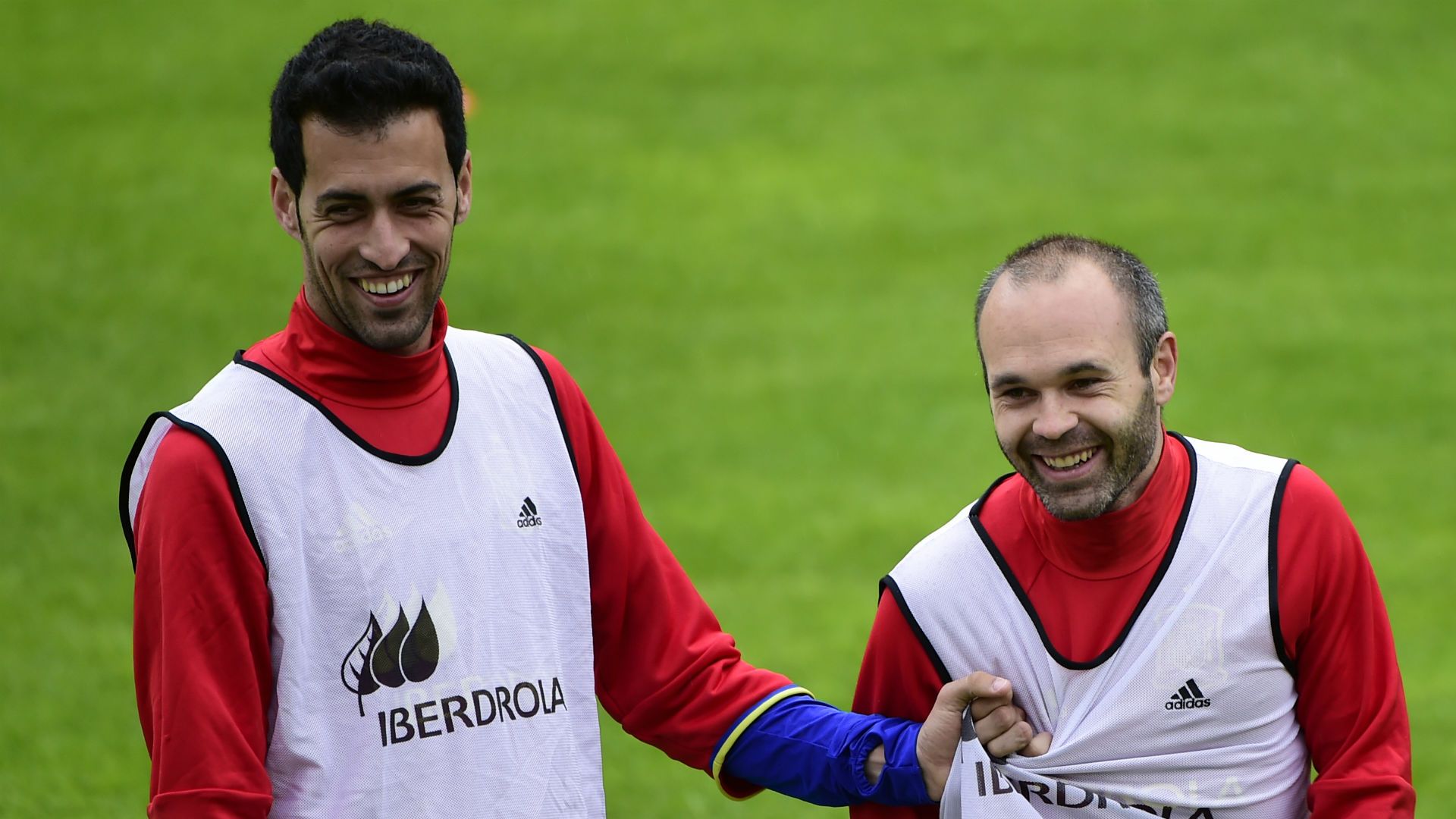 Sergio Busquets; Andres Iniesta