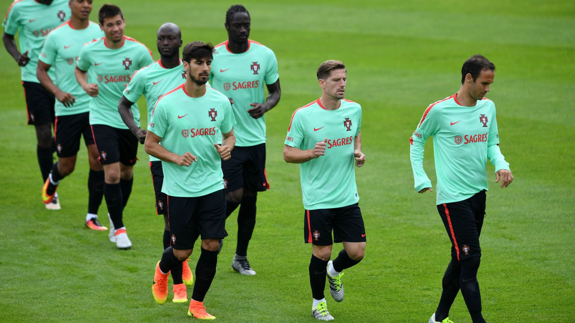Portugal training Euro 2016