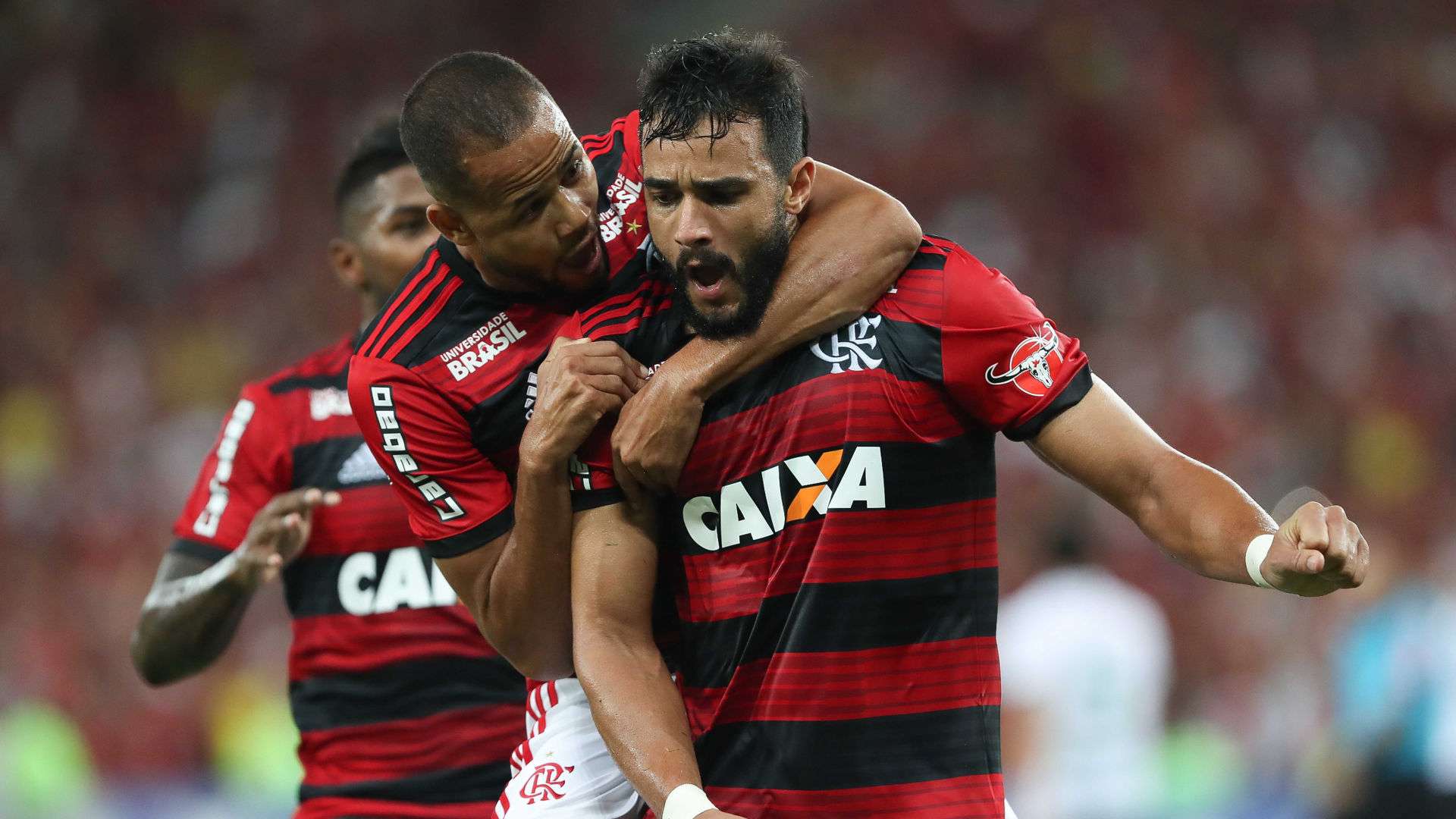 Henrique Dourado Flamengo America-MG 21042018 Brasileirao Serie A