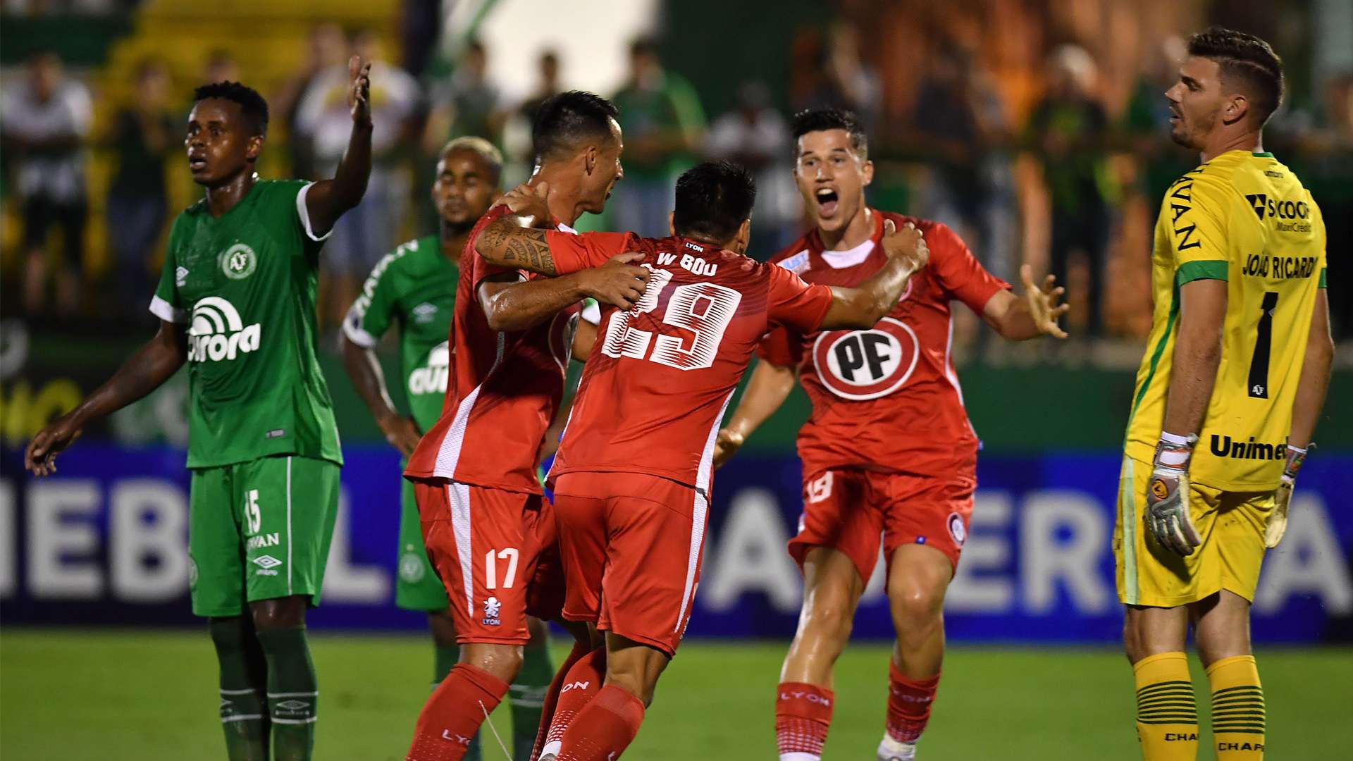 Chapecoense - Unión La Calera - Copa Sudamericana