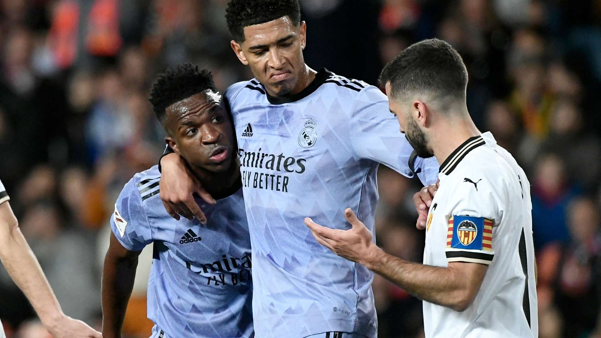 Vinicius Bellingham Gayá Valencia Real Madrid