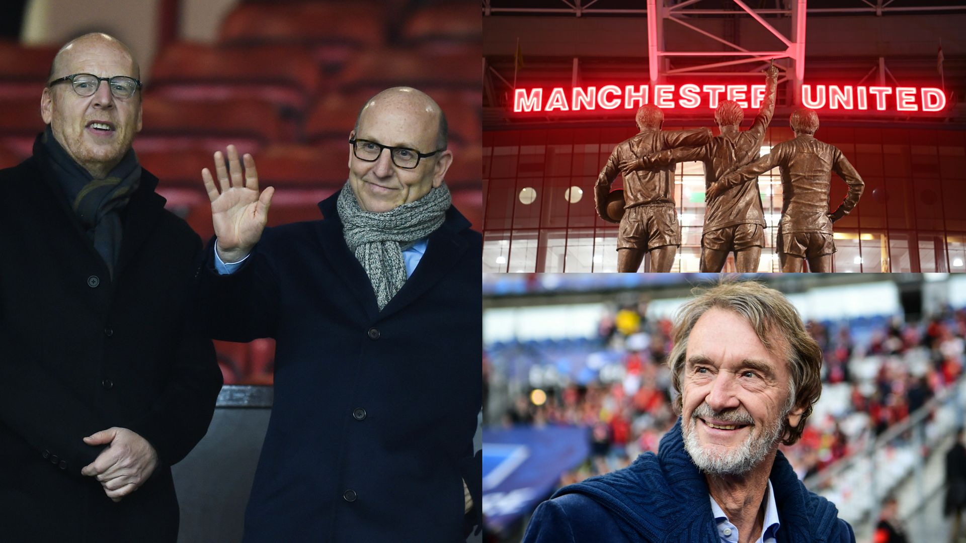 Manchester United Glazer Sir Jim Ratcliffe