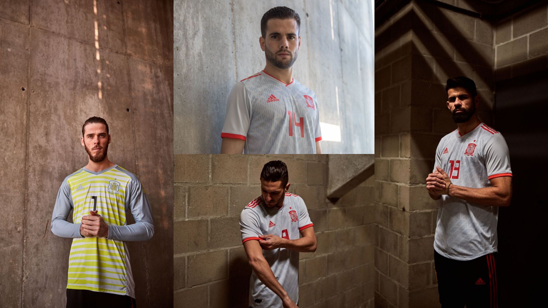 Collage equipación España