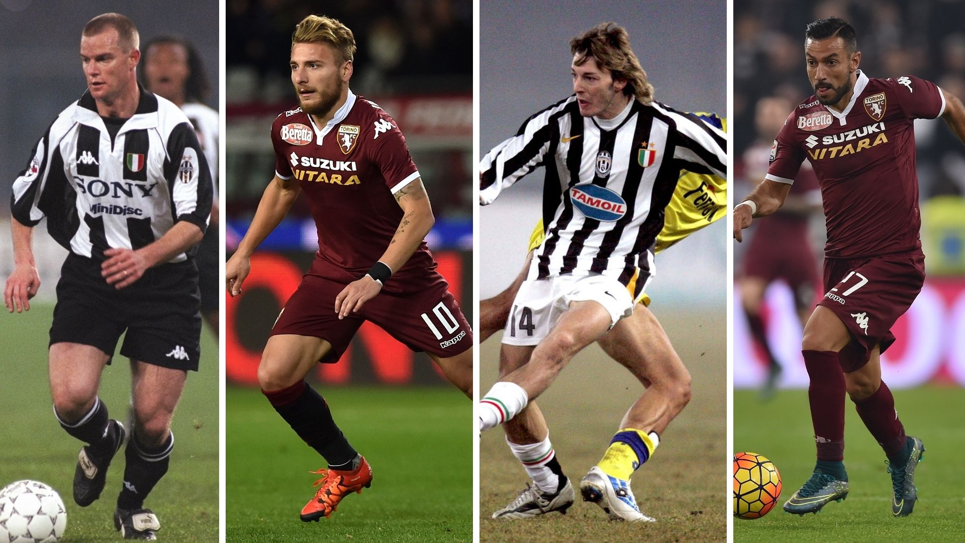 Pessotto Immobile Balzaretti Quagliarell Juventus Torino