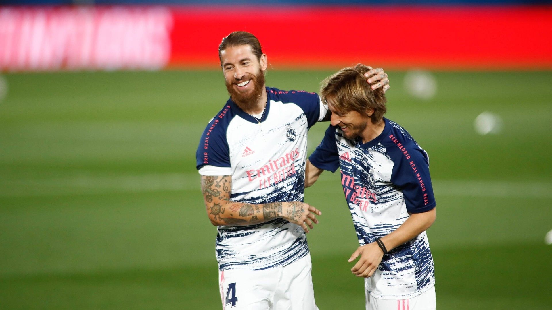 GER ONLY LUKA MODRIC SERGIO RAMOS REAL MADRID