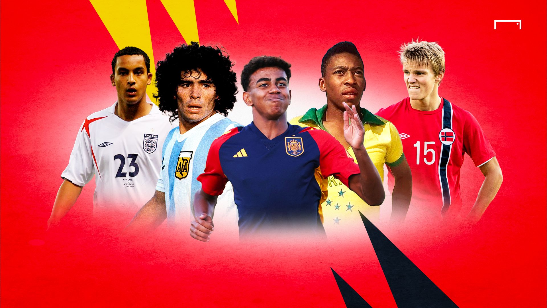 Debutantes más jóvenes de cada país