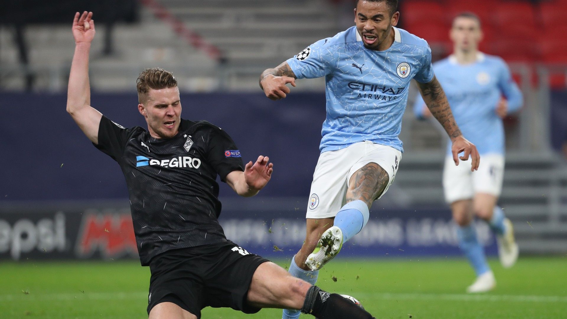 Gabriel Jesus Borussia Monchengladbach Manchester City Champions League 24 02 2021