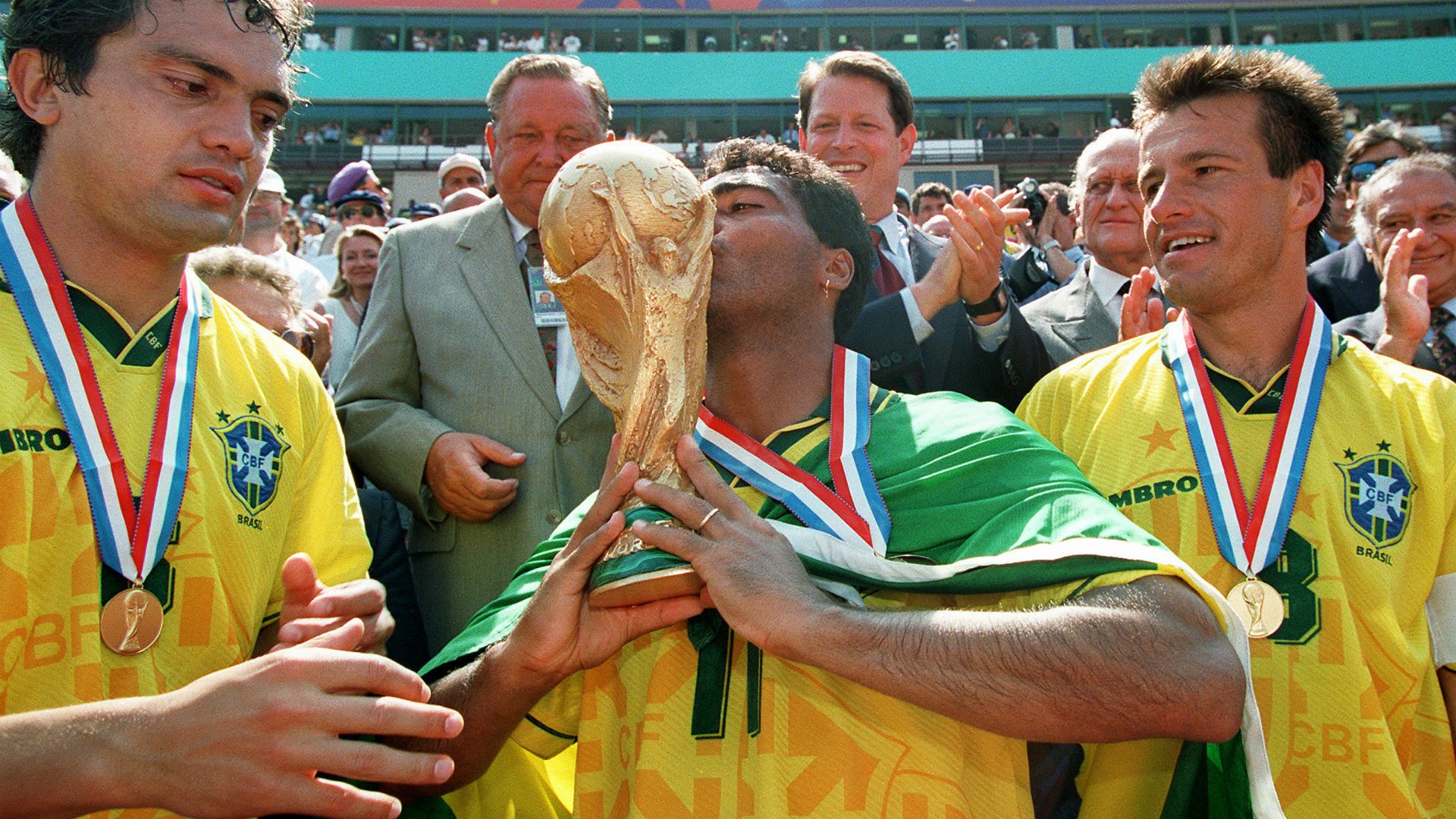 Branco Romário Dunga Copa do Mundo 1994