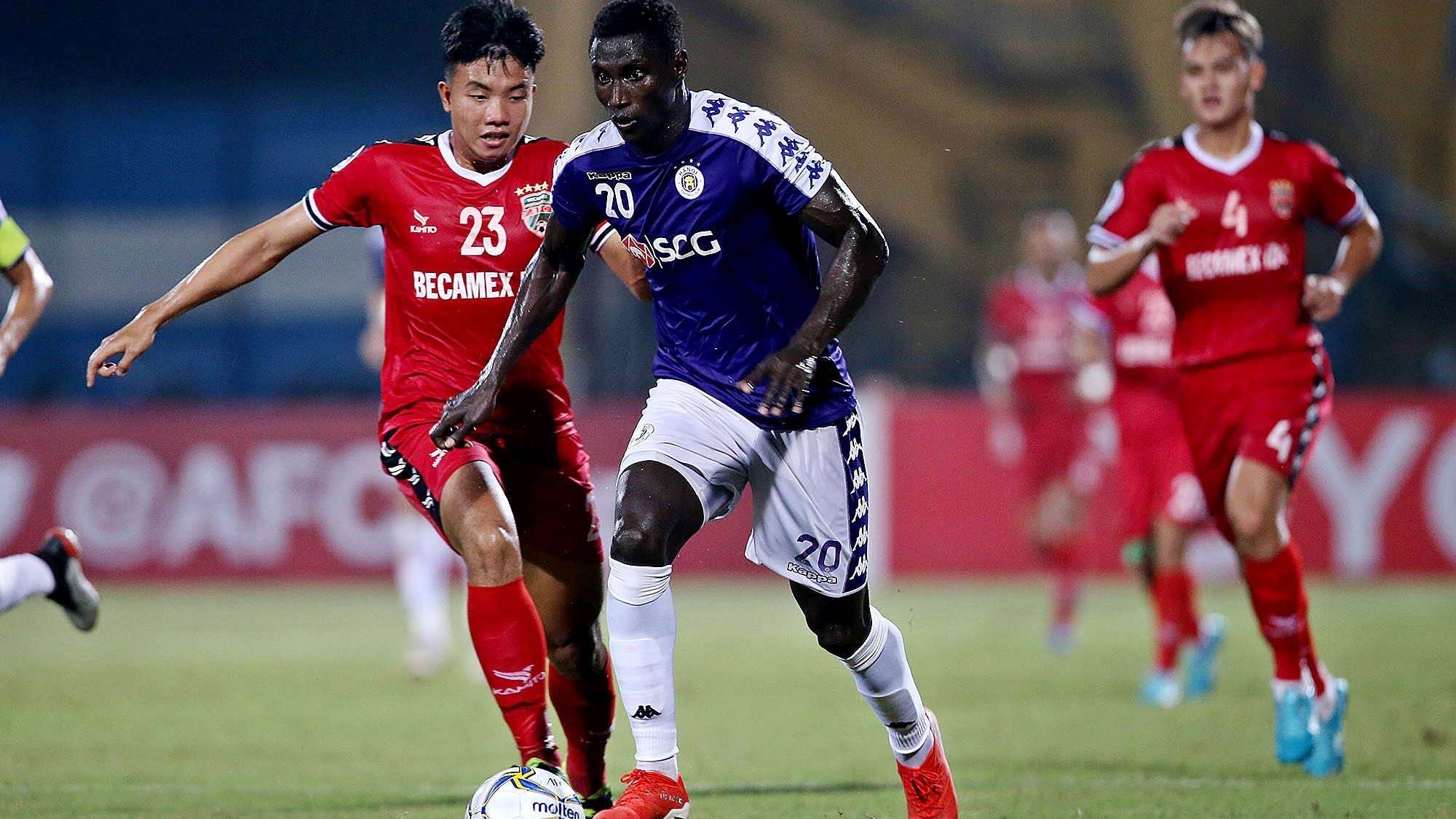 Pape Omar Faye vs Nguyen Trong Huy | Ha Noi FC vs Binh Duong | Vietnamese National Cup 2019