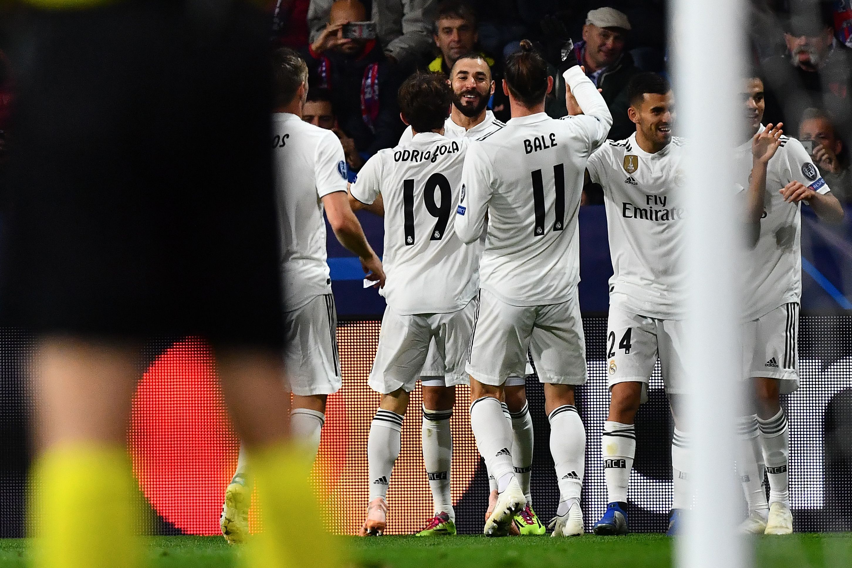 Real Madrid Viktoria Plzen Champions League 2018-2019