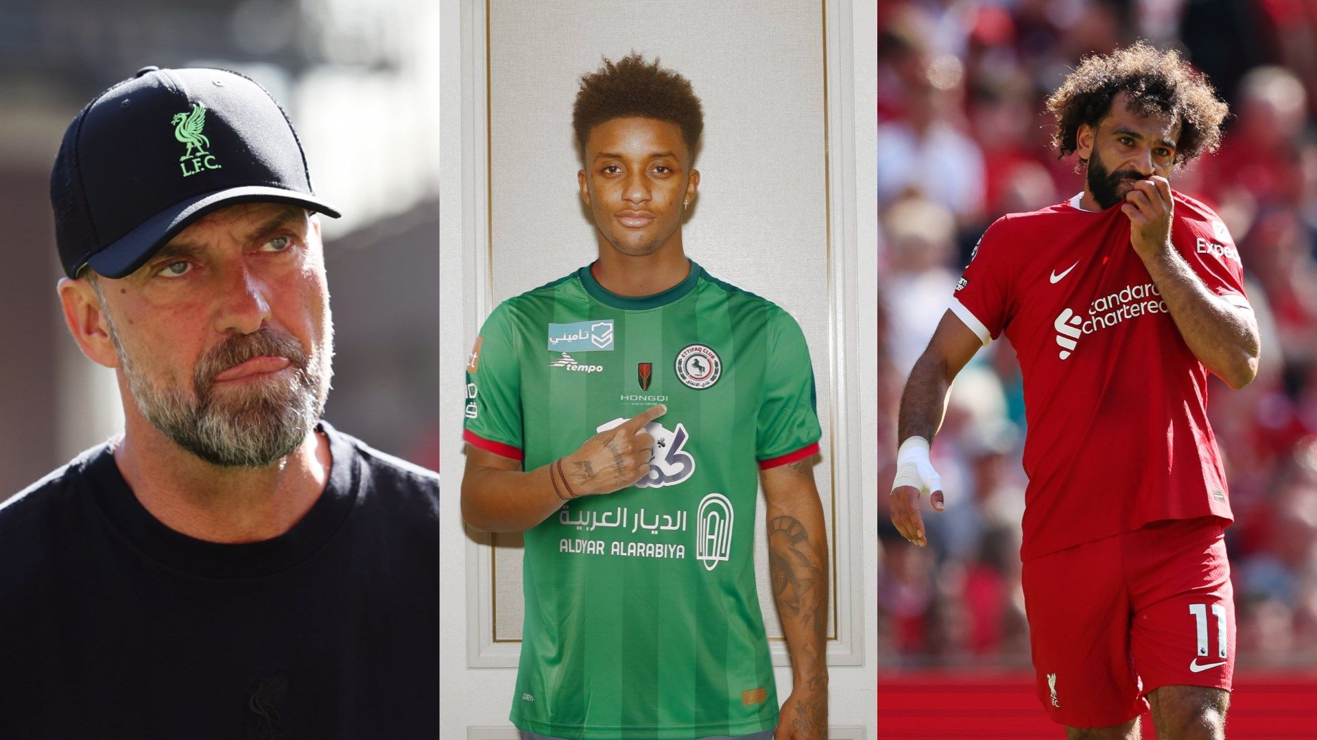 Juergen Klopp - Demarai Gray - Mohamed salah