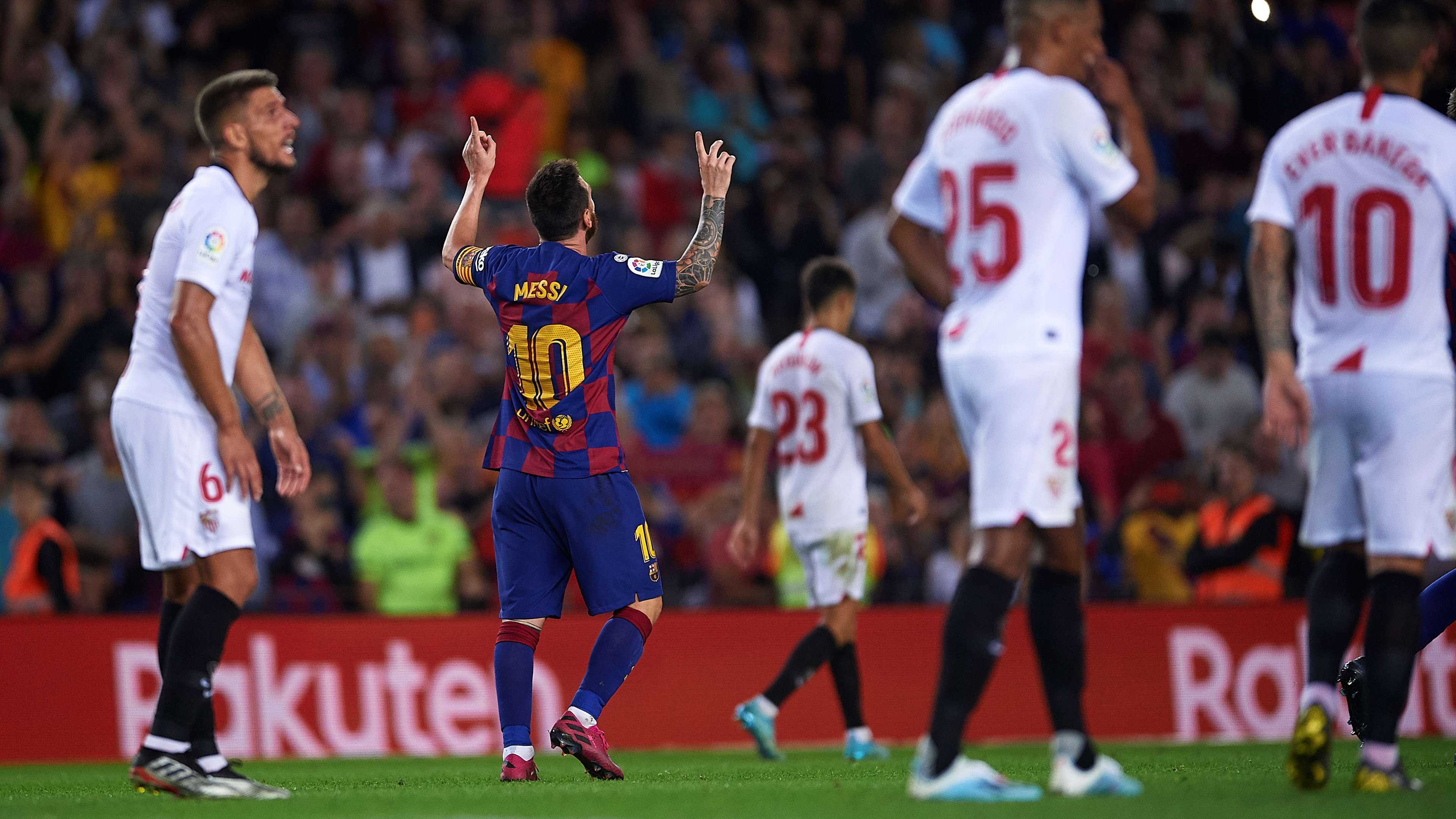 Lionel Messi Barcelona Sevilla LaLiga 06102019