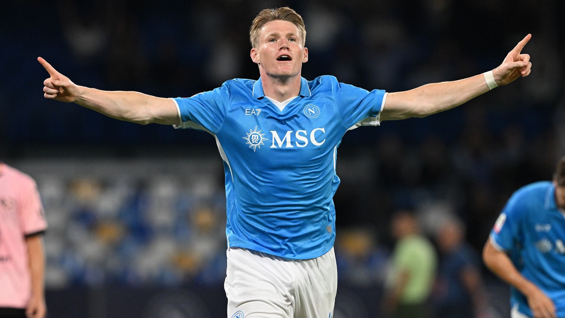 Scott McTominay Napoli Palermo Coppa Italia
